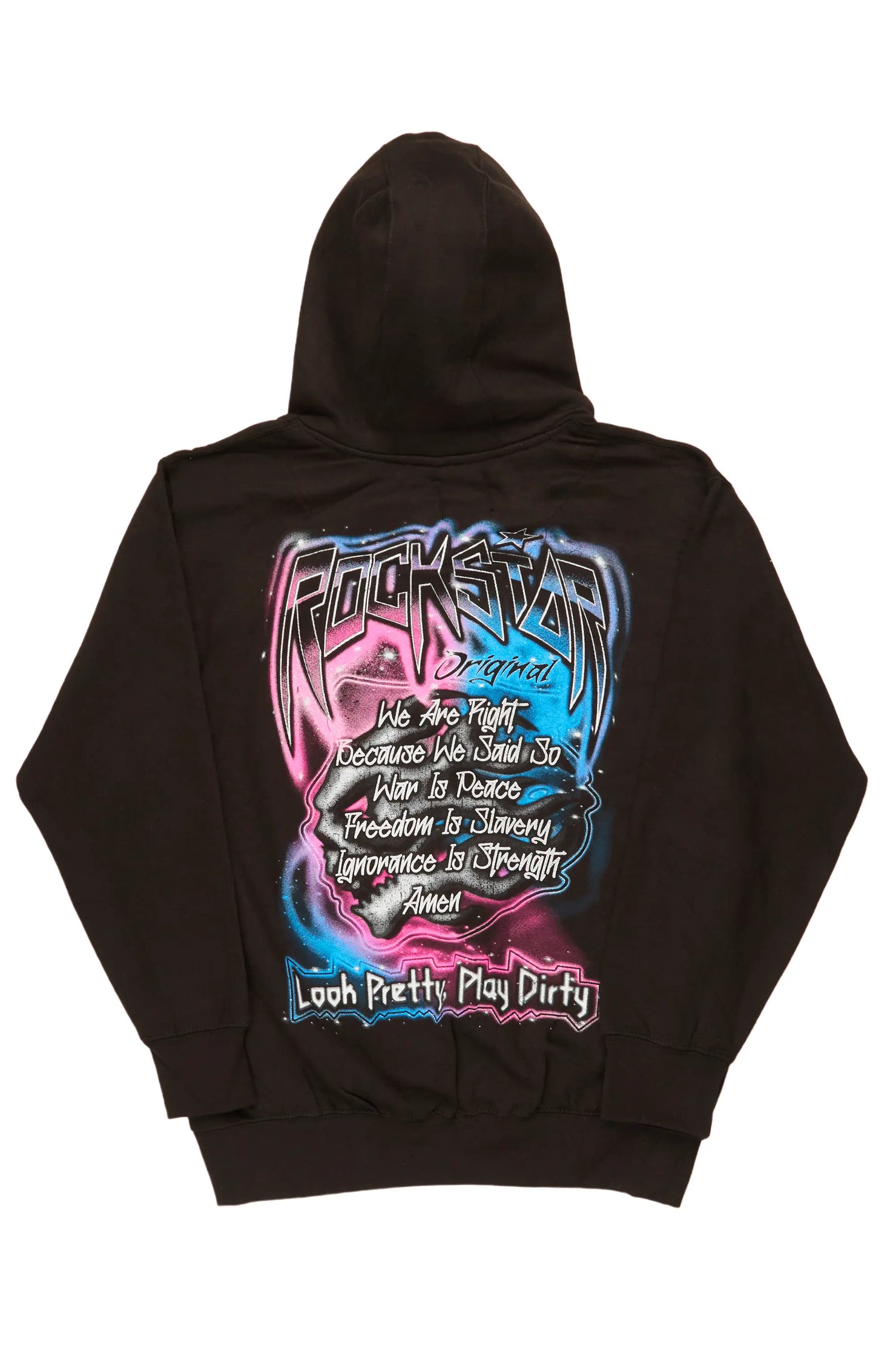 Cheyanne Black Oversized Hoodie