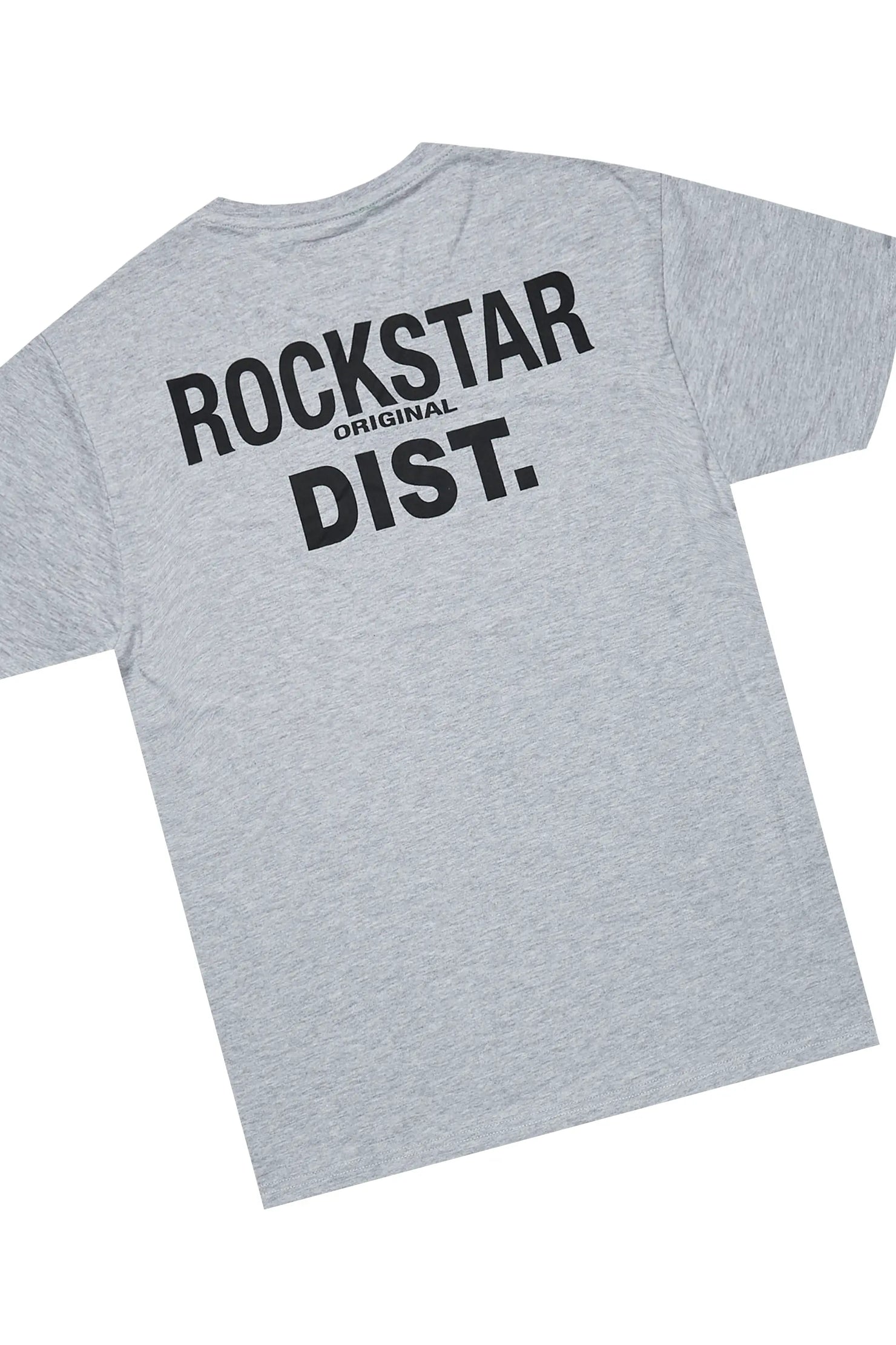 Alpine Heather Grey T-Shirt/Short Set