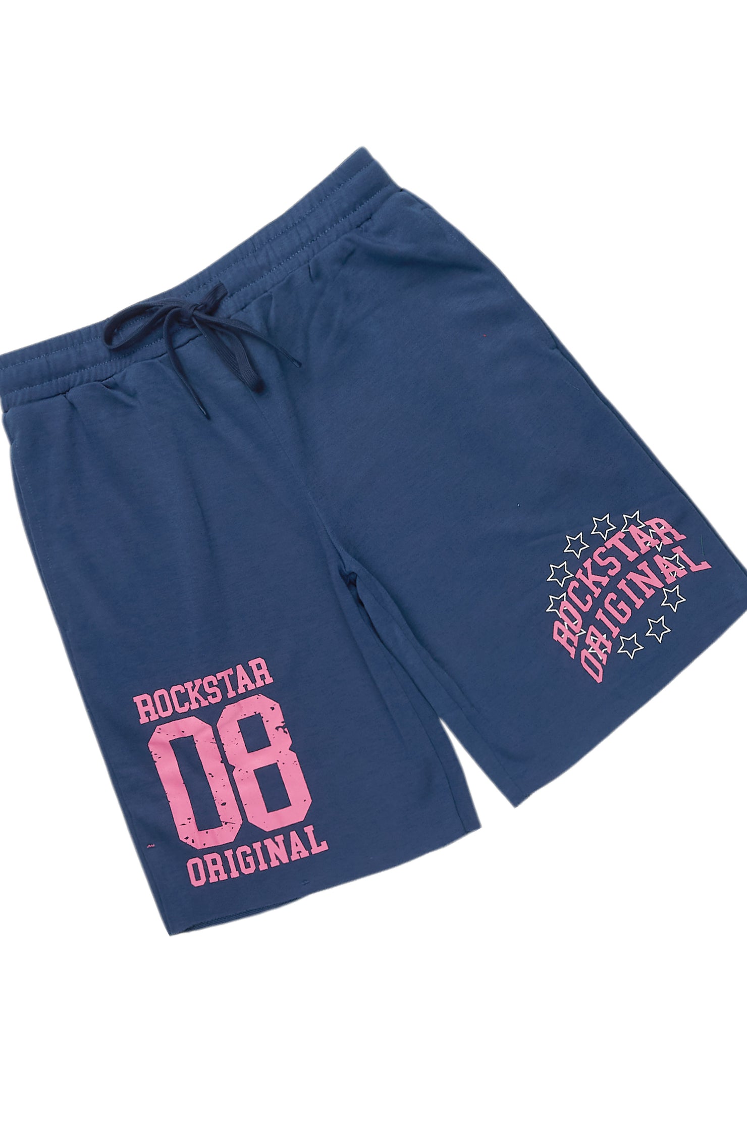 Ronnica Navy T-Shirt Short Set