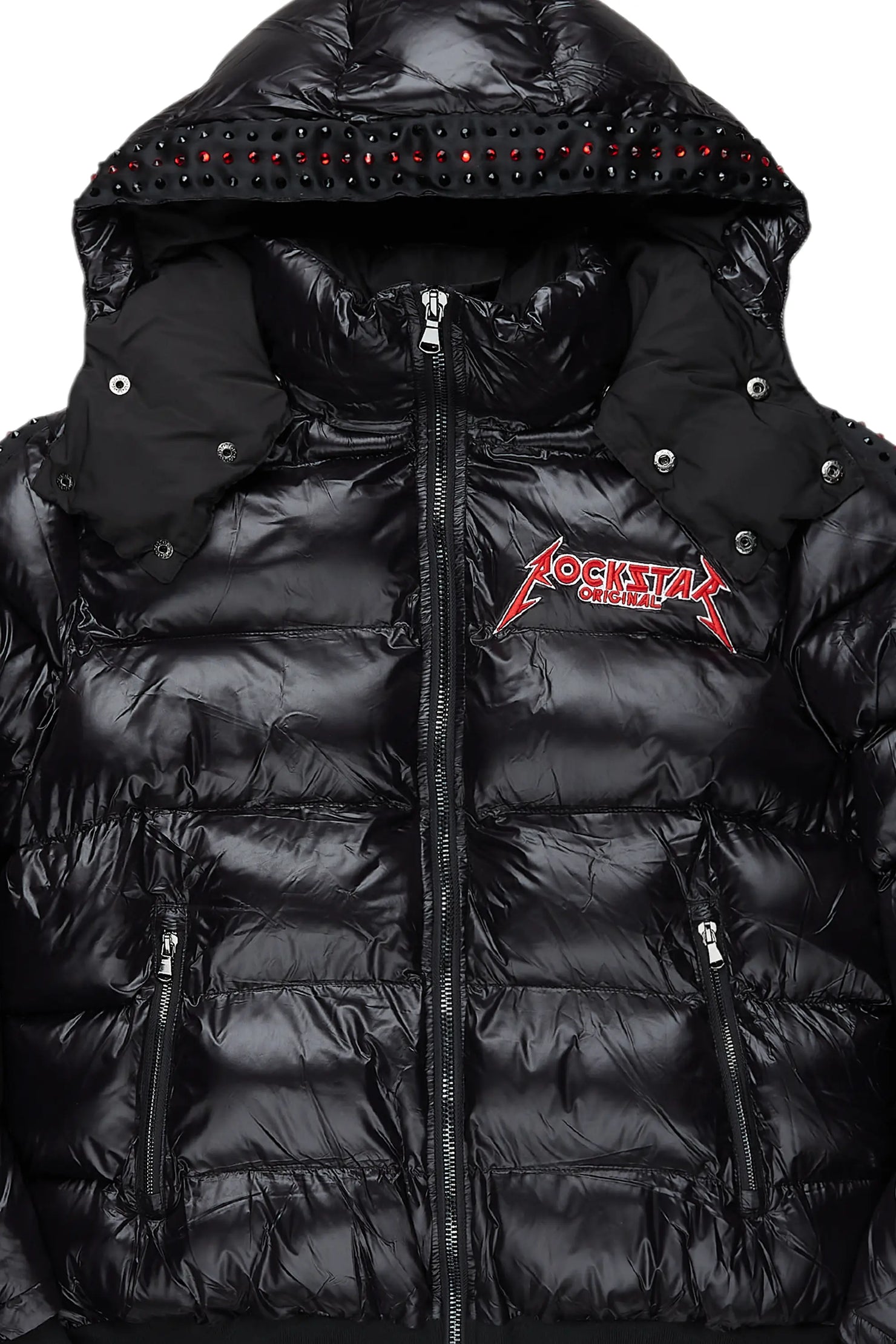 Banklee Black Puffer Jacket