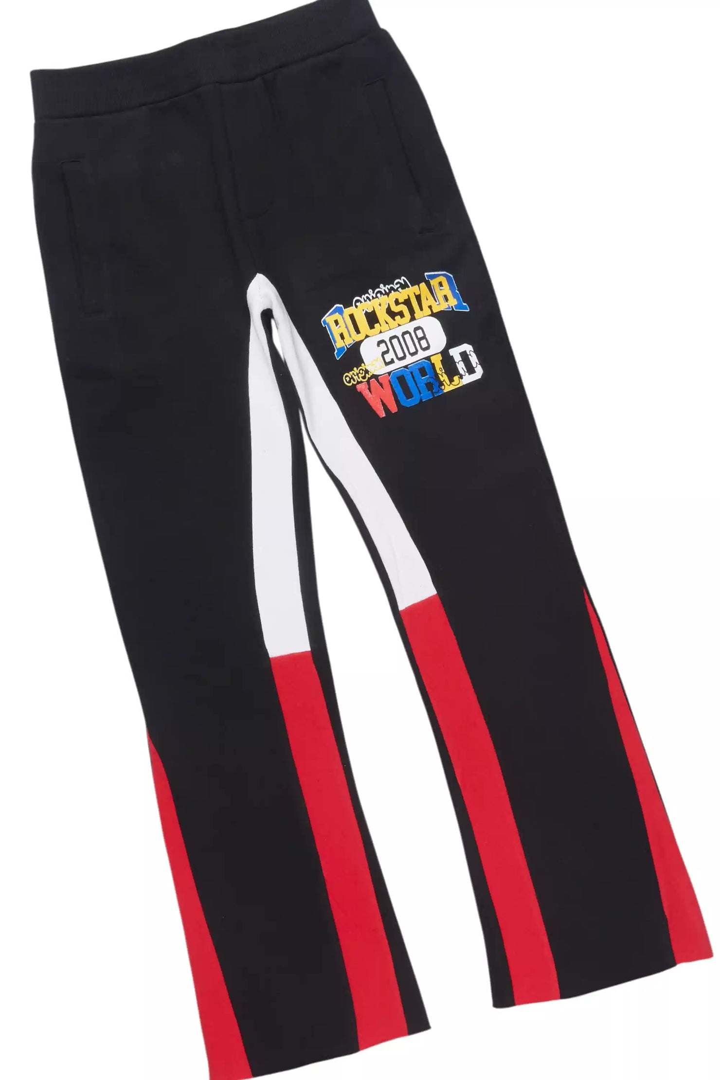 Boys Daria Black/Red Stacked Flare Track Set