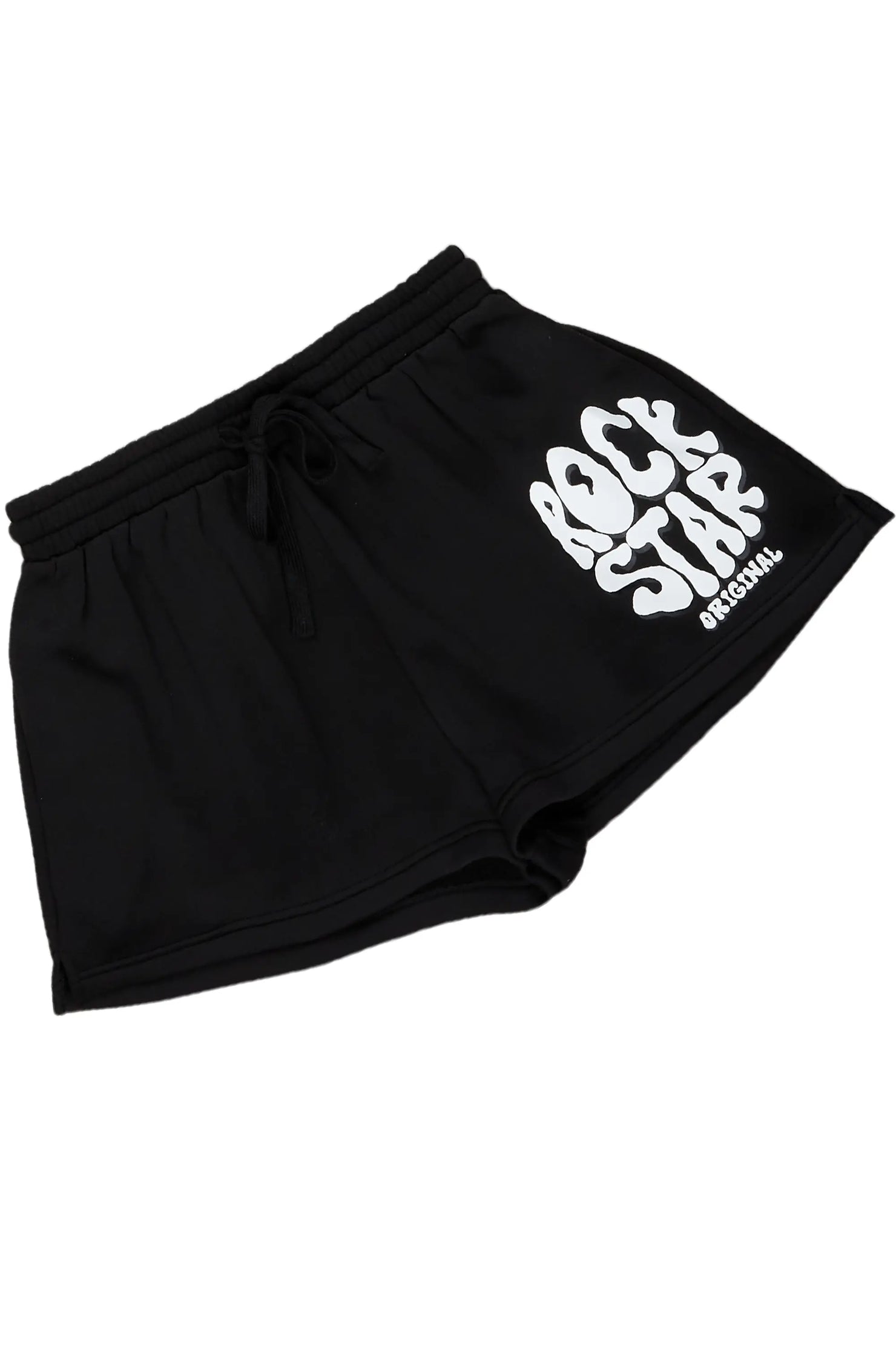 Sacoccia Black Zip Up Short Set