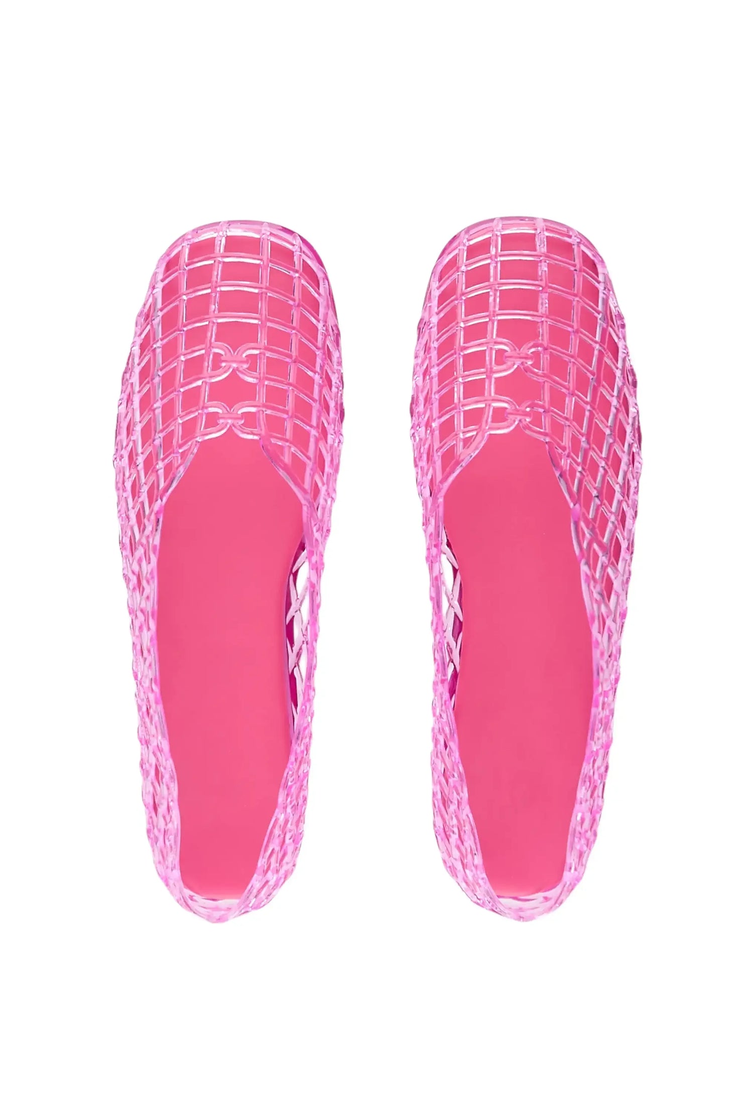 Nekisha Pink Jelly Mesh Shoes
