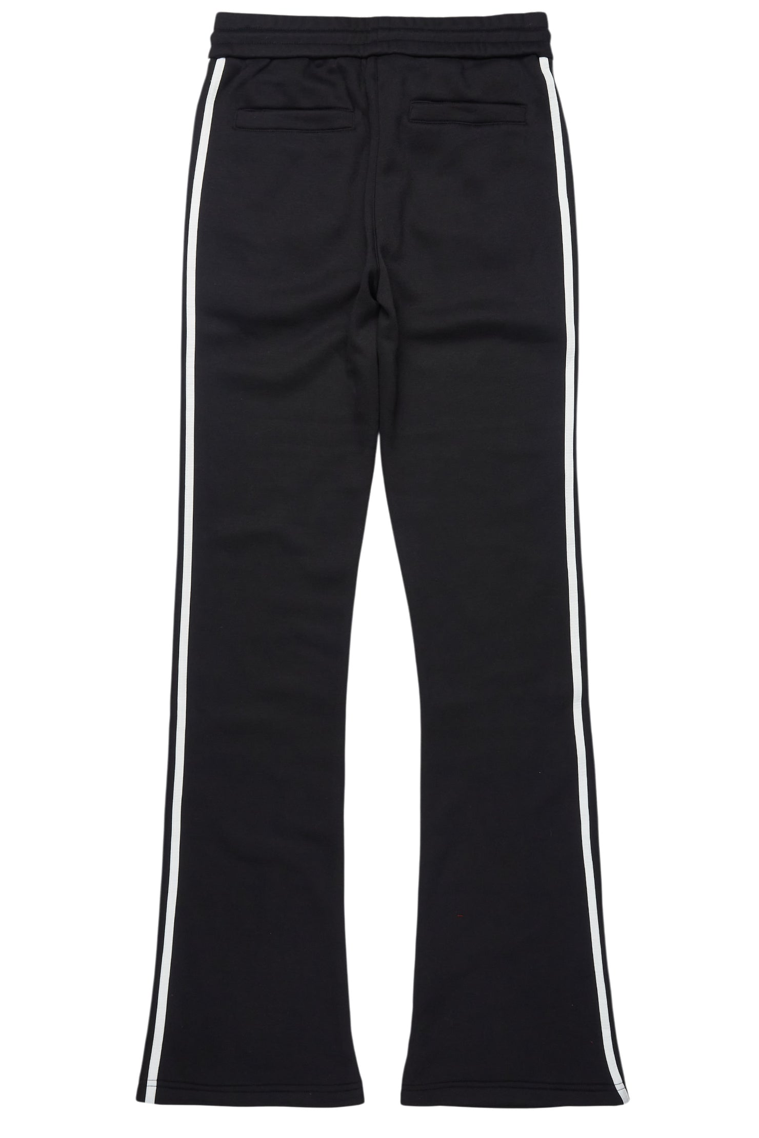 Gerrit Black Fleece Stacked Baggy Track Pant