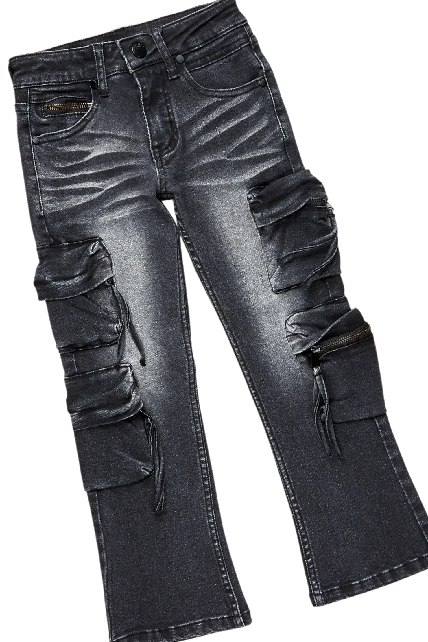 Boys Fidel Maroon Hoodie/Slim Fit Jean Set