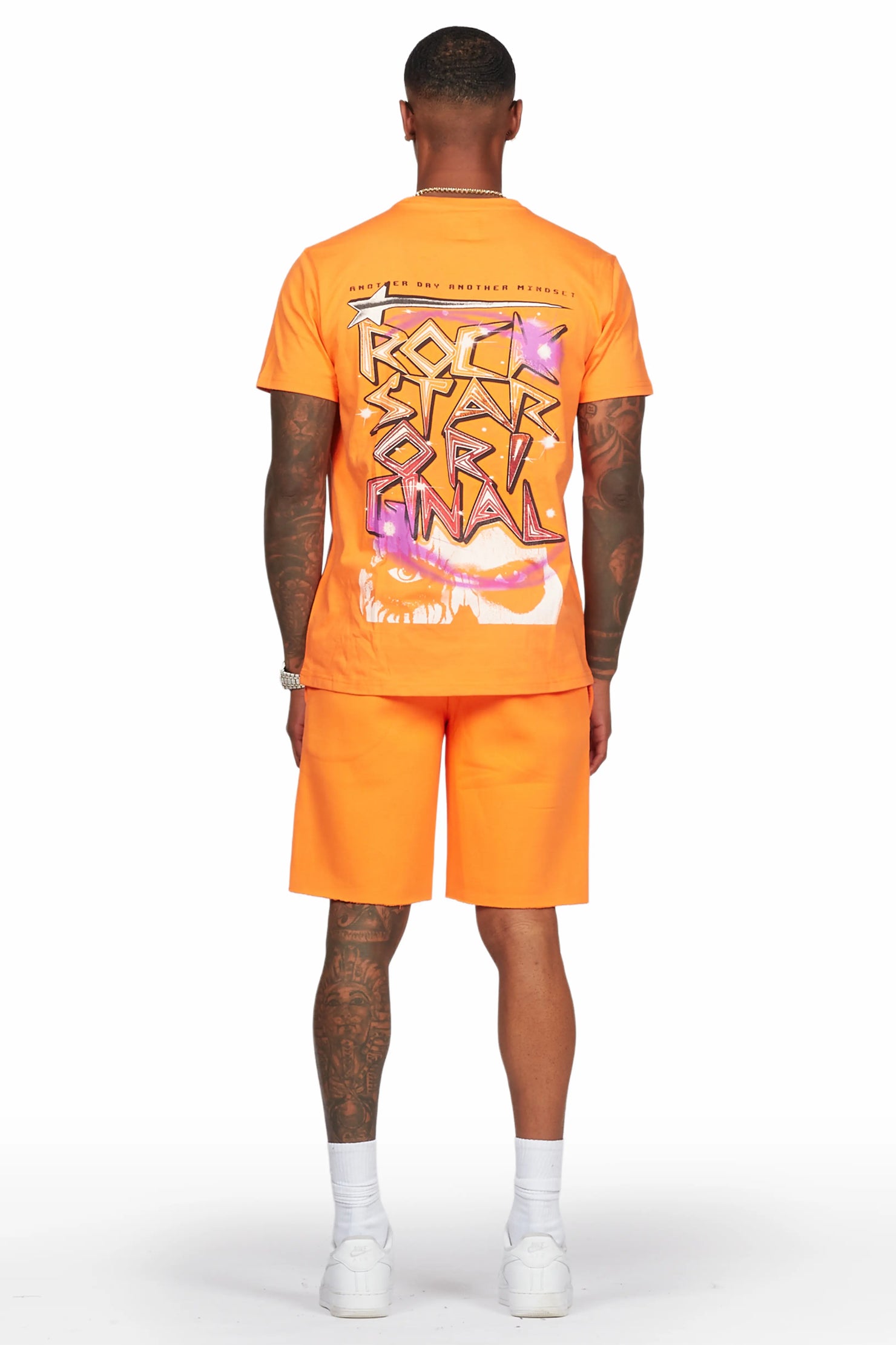 Krog Orange T-Shirt/Short Set