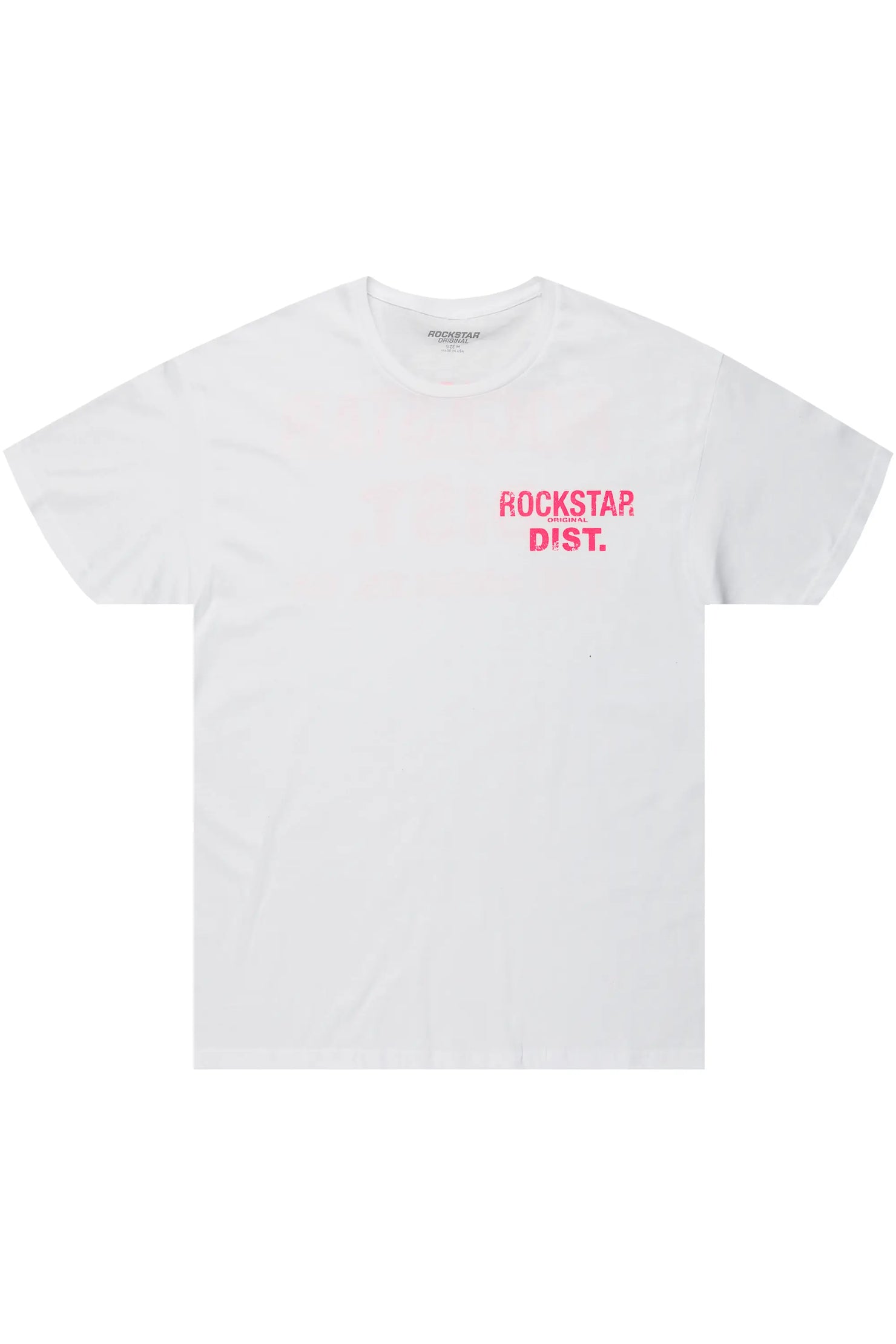 Lake White/Pink Graphic T-Shirt