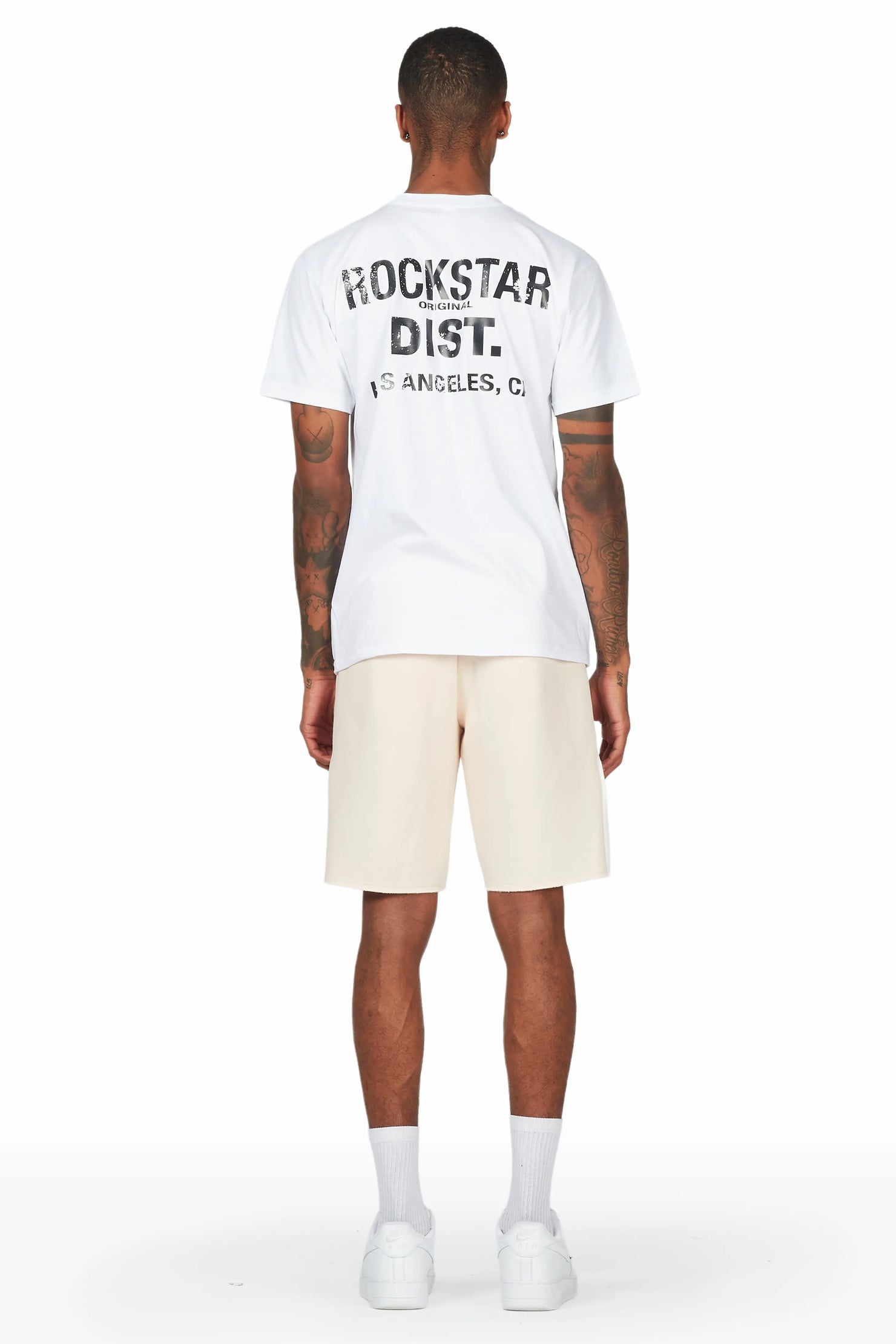Buck 3.0 White/Beige T-Shirt Short Set