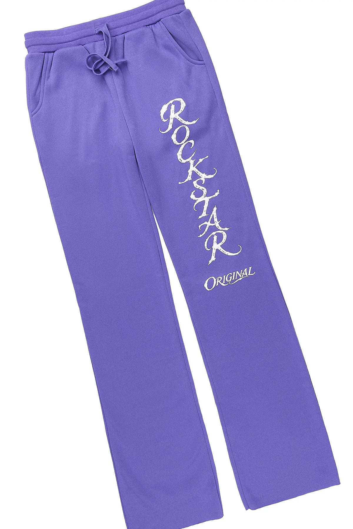 Boys Caltrop Purple/White Stacked Hoodie Track Set
