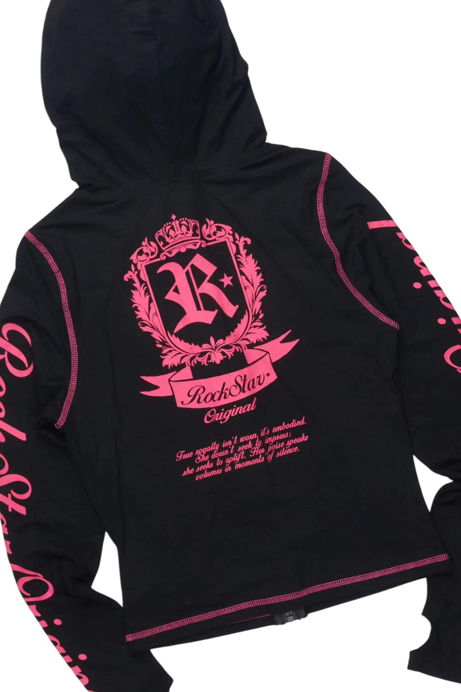 Desmine Black Short Set