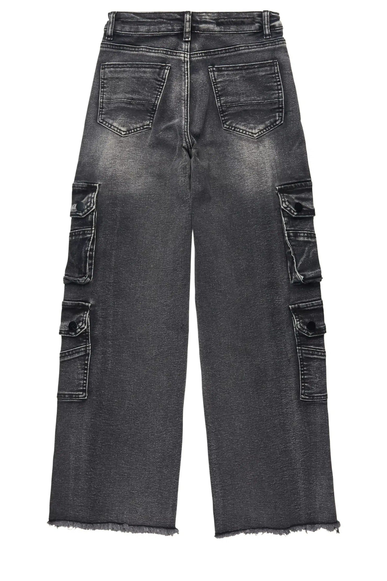 Boys Keylor Dark Grey Baggy Fit Jean