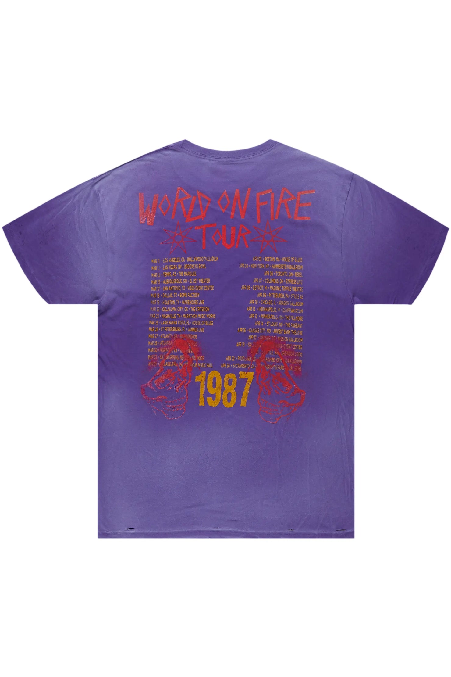 Barrett Purple Printed T-Shirt