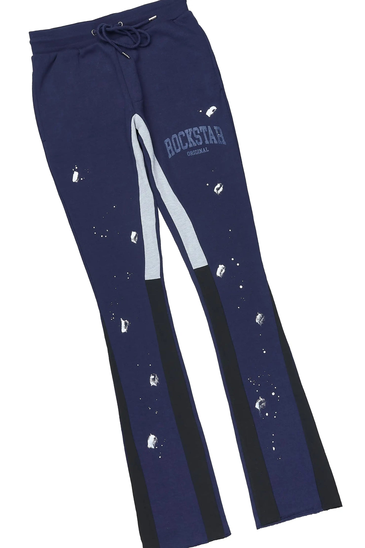 Dyre White/Navy T-Shirt/Relaxed Track Set