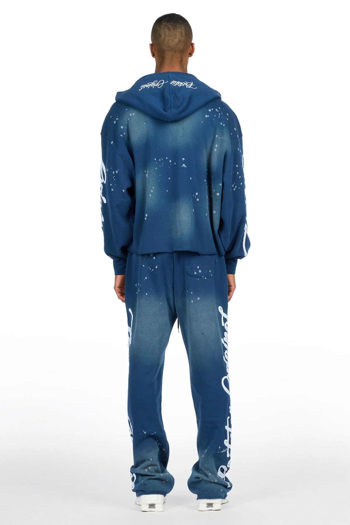 Hanif Navy Hoodie/Straight Pant Track Set