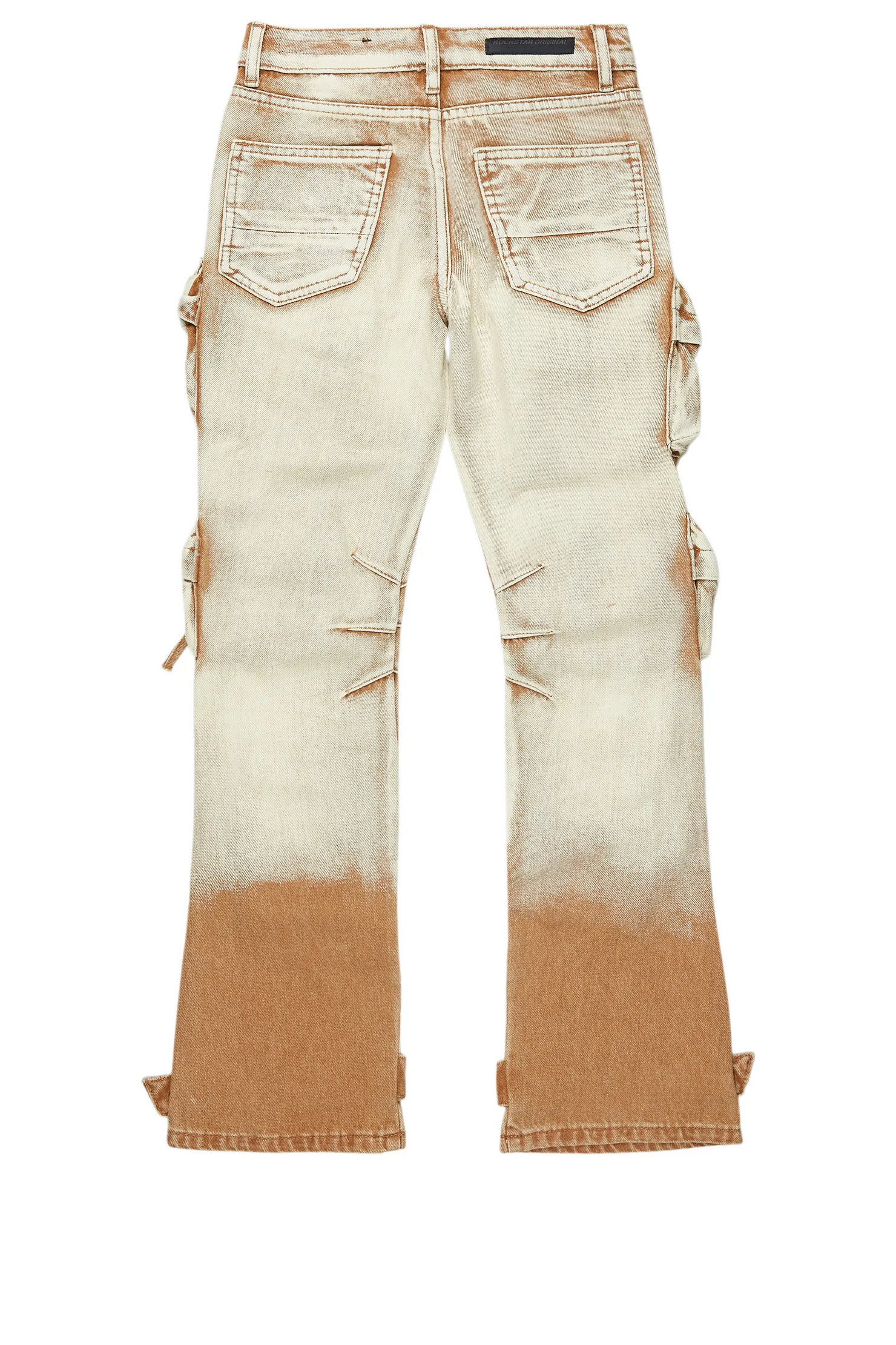 Boys Lenz Beige Baggy Fit Jean