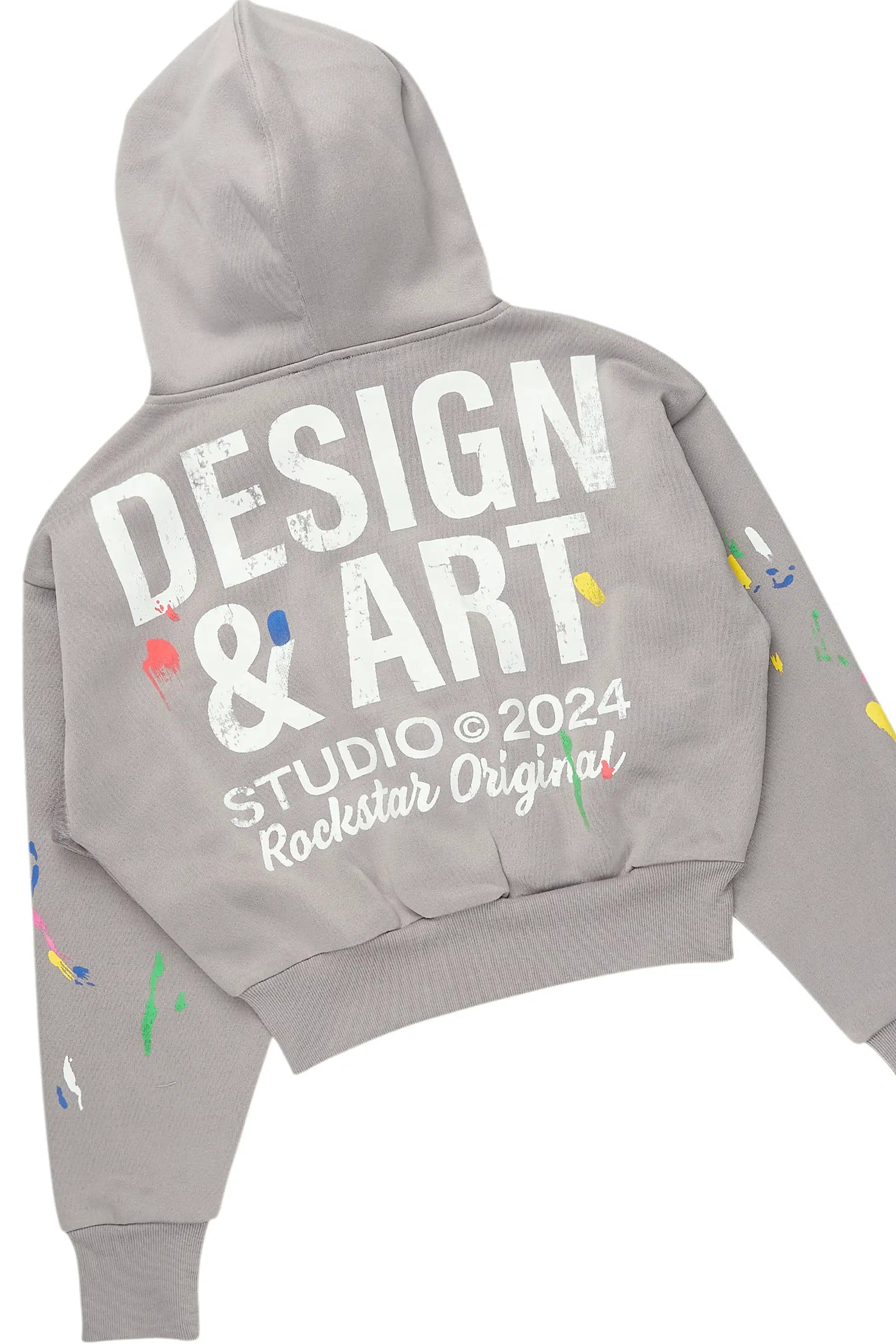 Kristiane Grey Crop Super Stacked Trackset