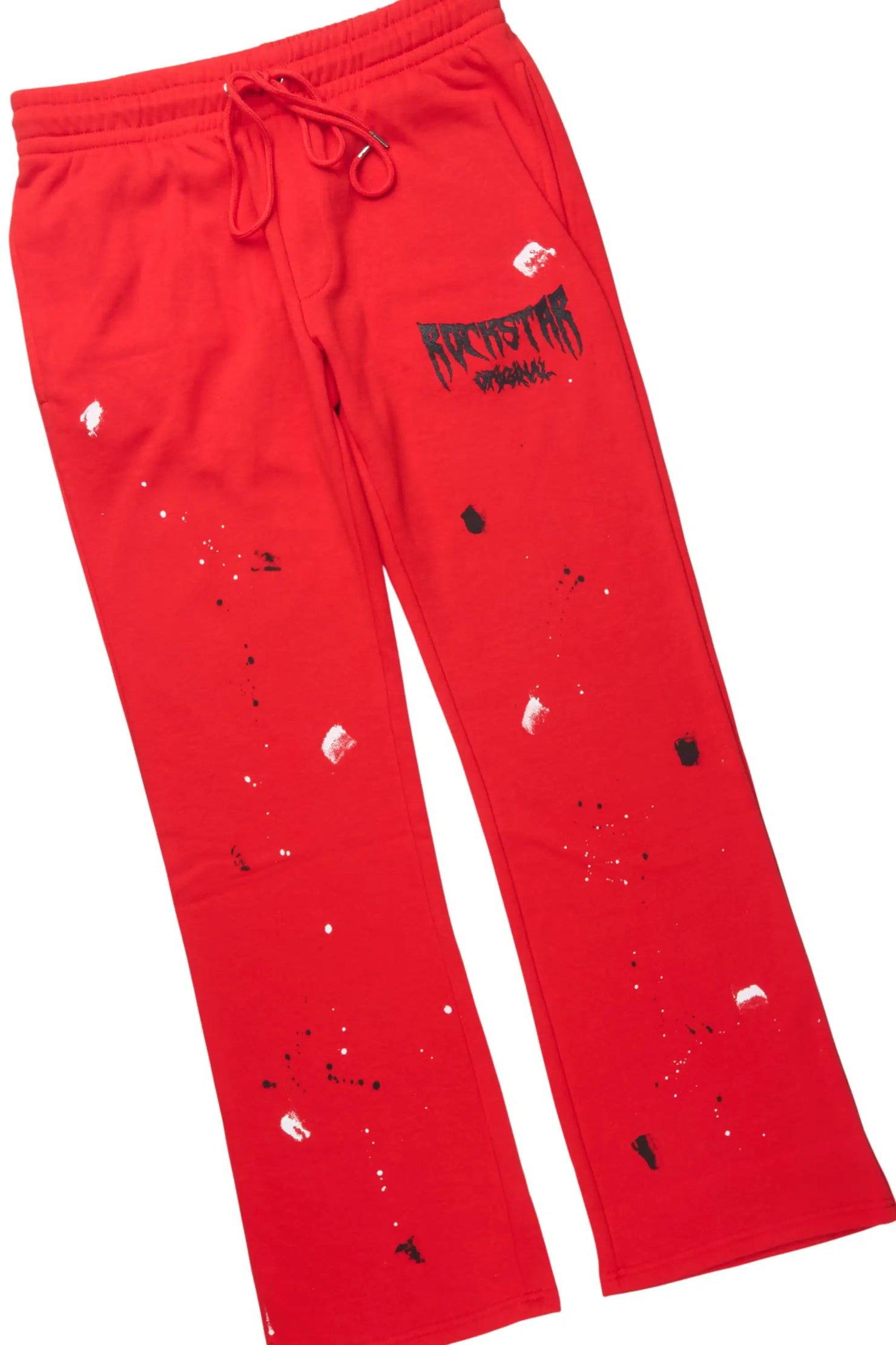 Twinkle Red/Black Hoodie Relaxed Track Set
