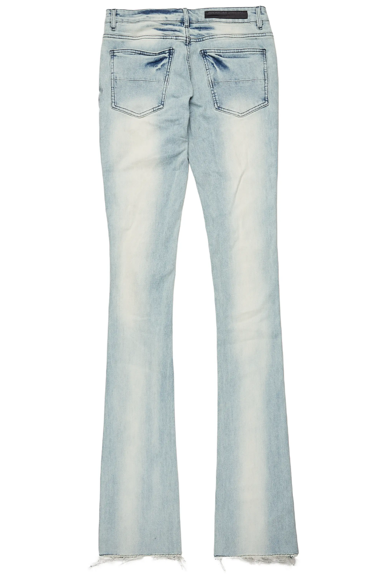 Balen Blue Super Stacked Flare Jean