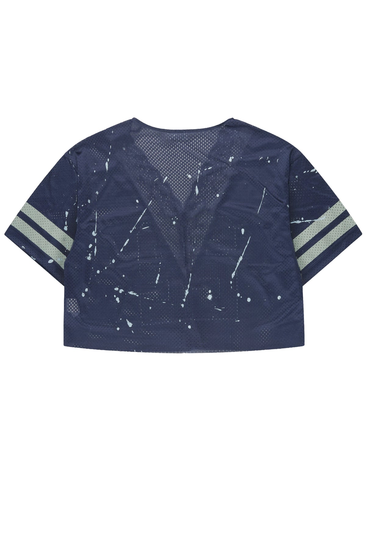 Sybrina Navy Painted Jersey