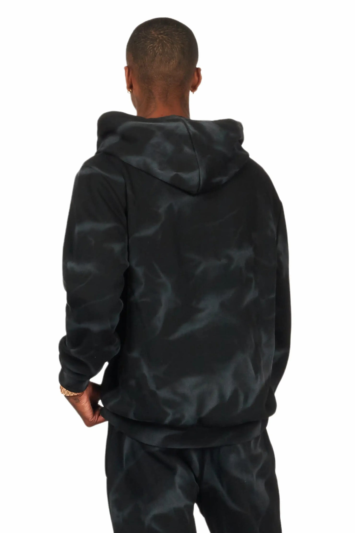 Nelly Black/Red Graphic Hoodie