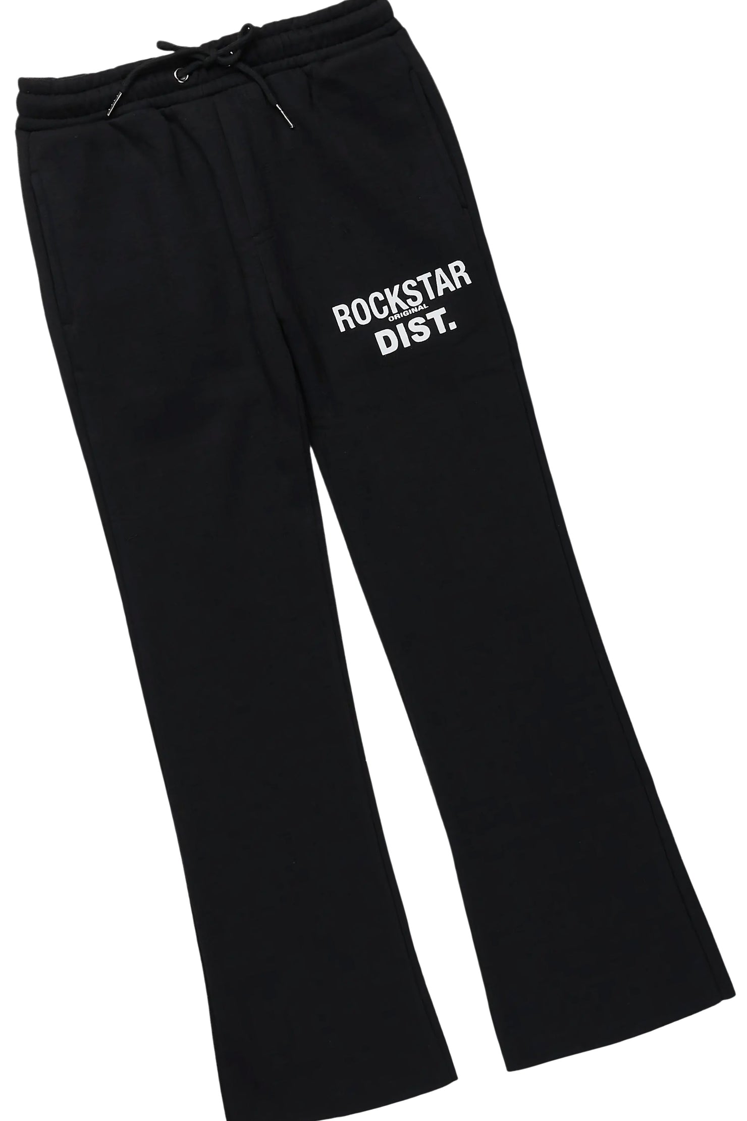 Boys Albeno Black T-Shirt Pant Set