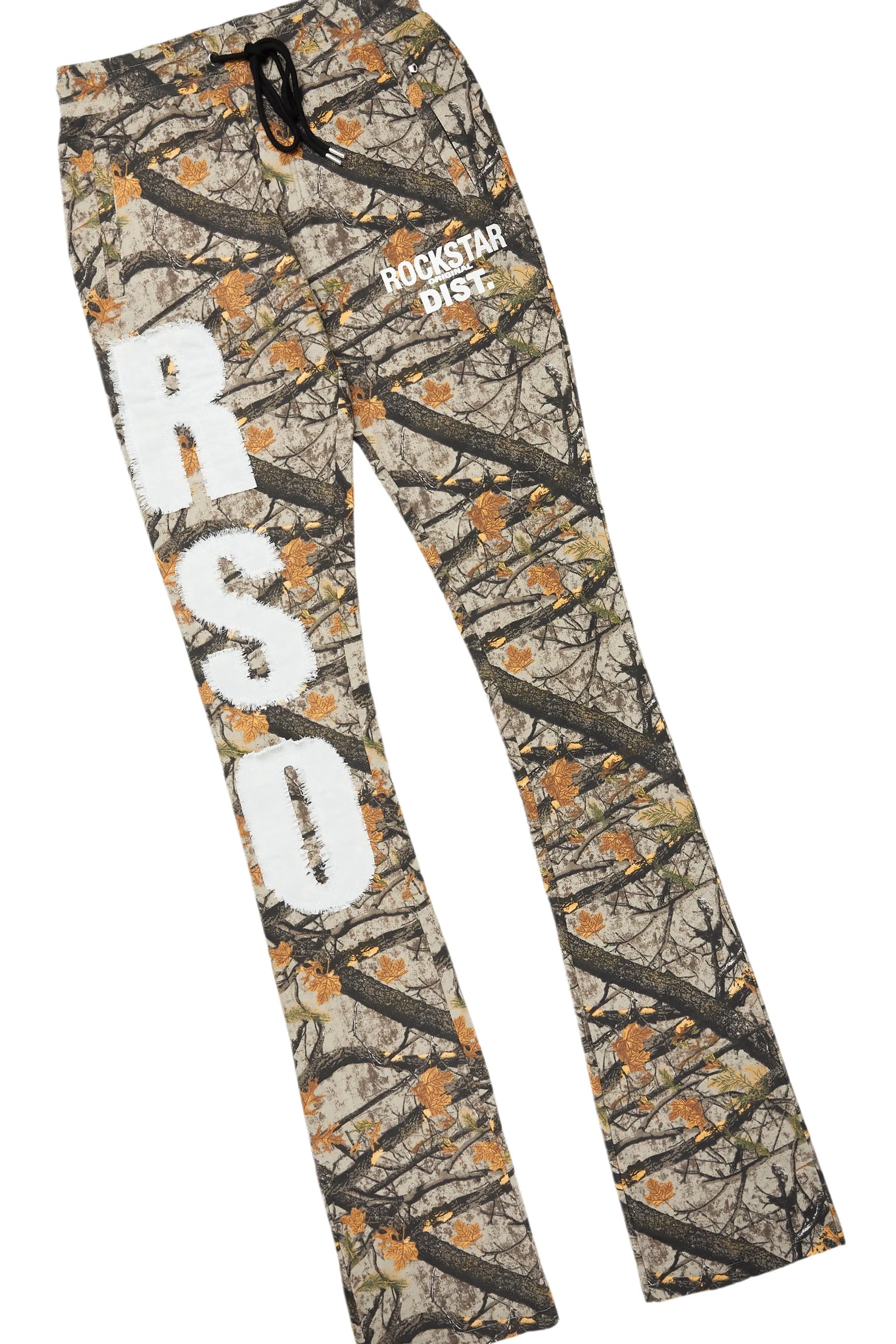 All Seeing Eyes White Long Sleeve T-Shirt & Bansi Tree Camo Super Stacked Track Set