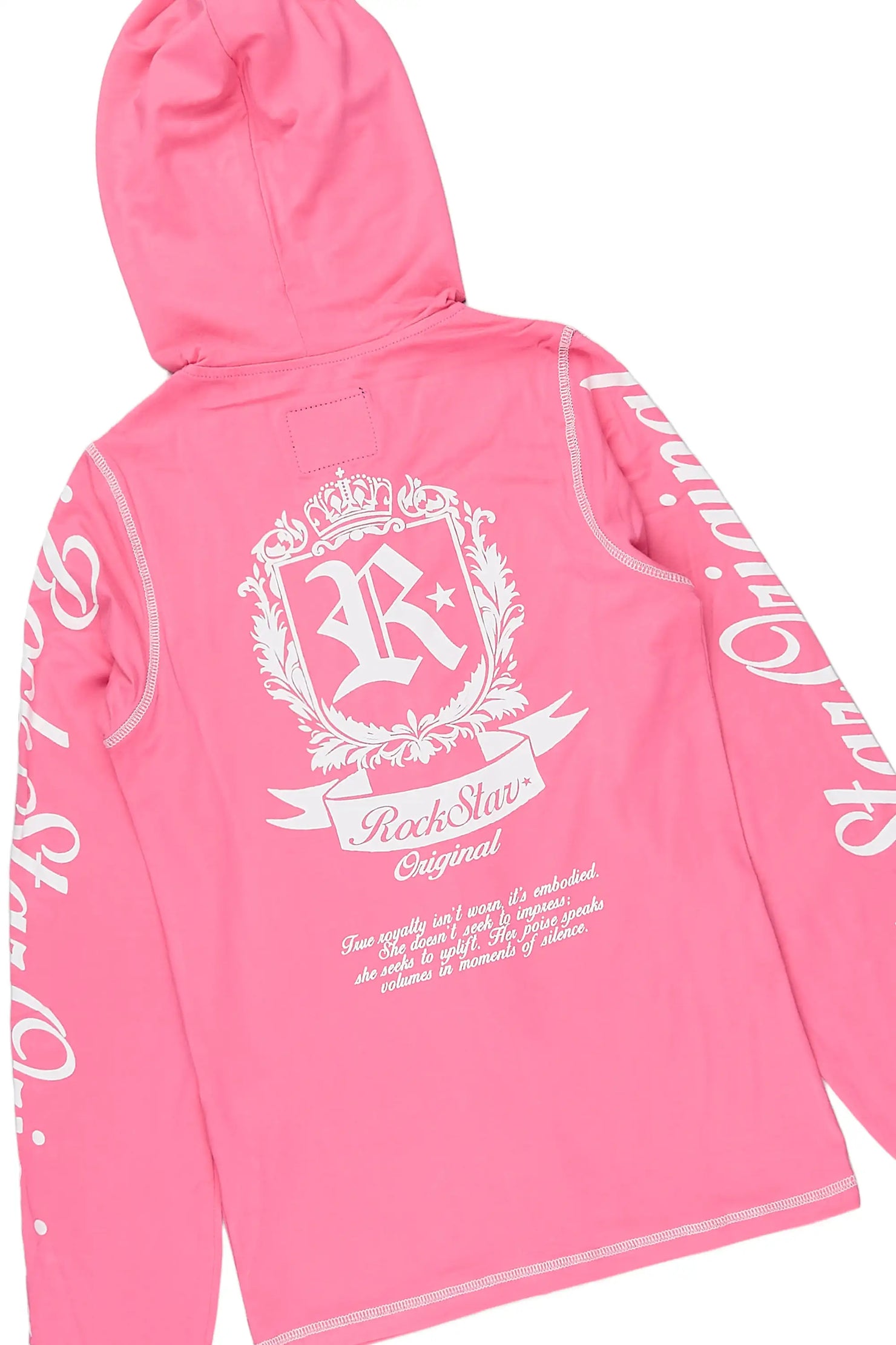 Girls Desmnie Pink Short Set