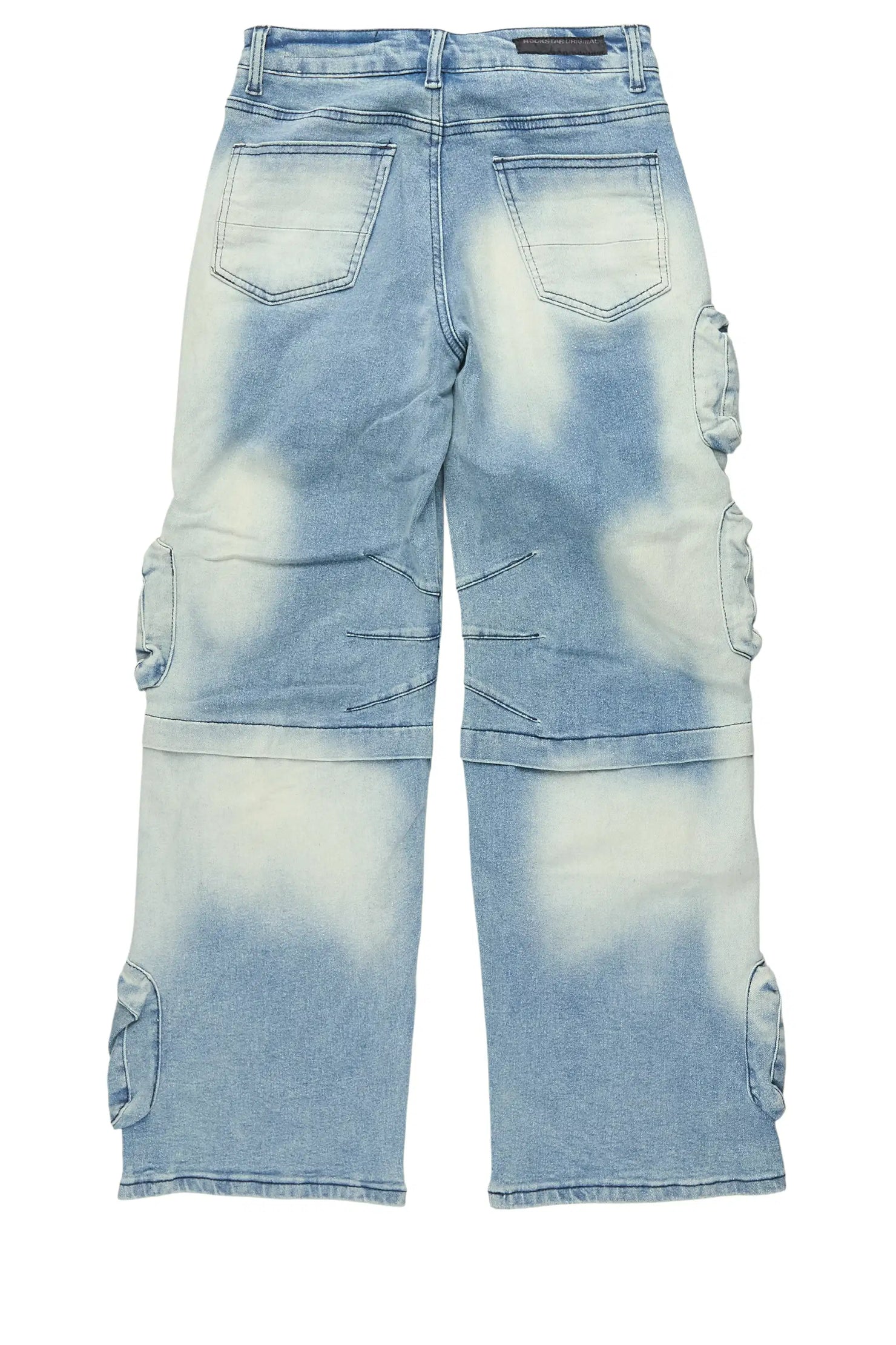 Boys Pocketeer Tint Baggy Fit Cargo Jean