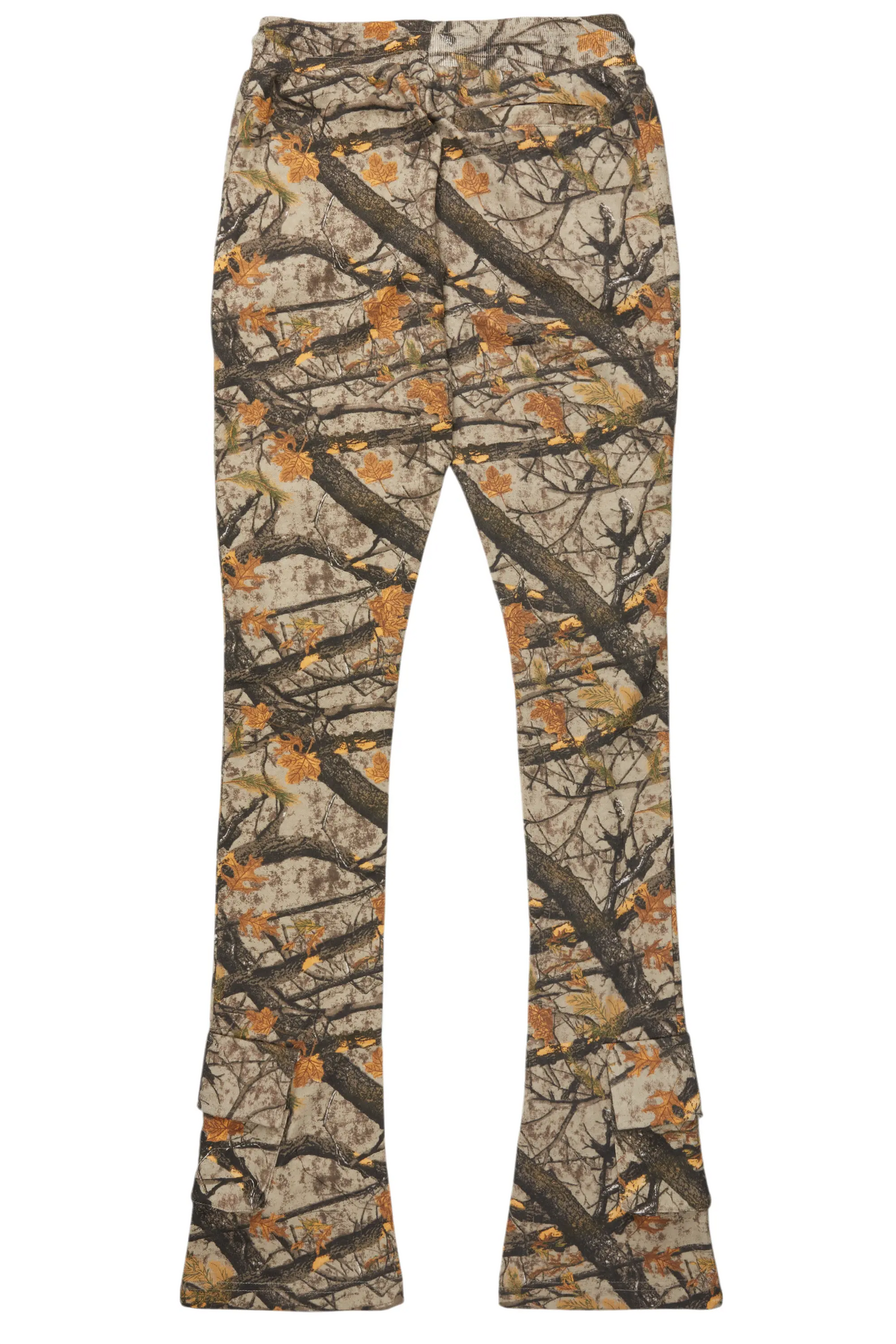 Connor Tree Camo Stacked Flare Track Pant
