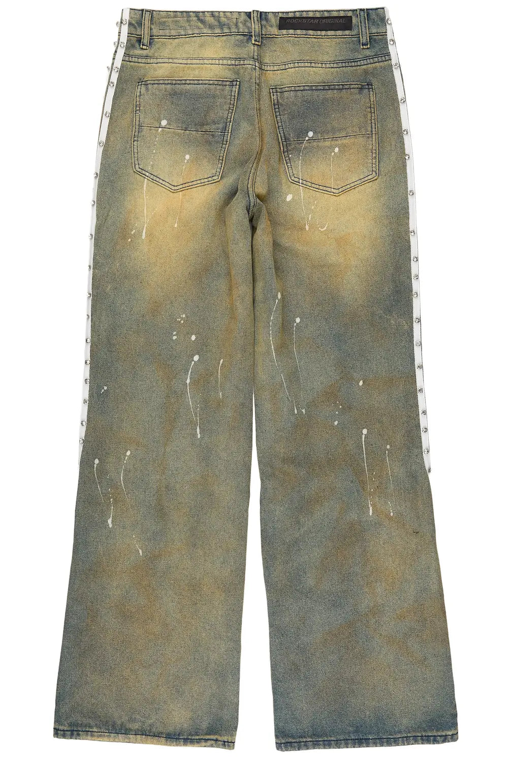 Zayven Tint Blue Baggy Fit Jean