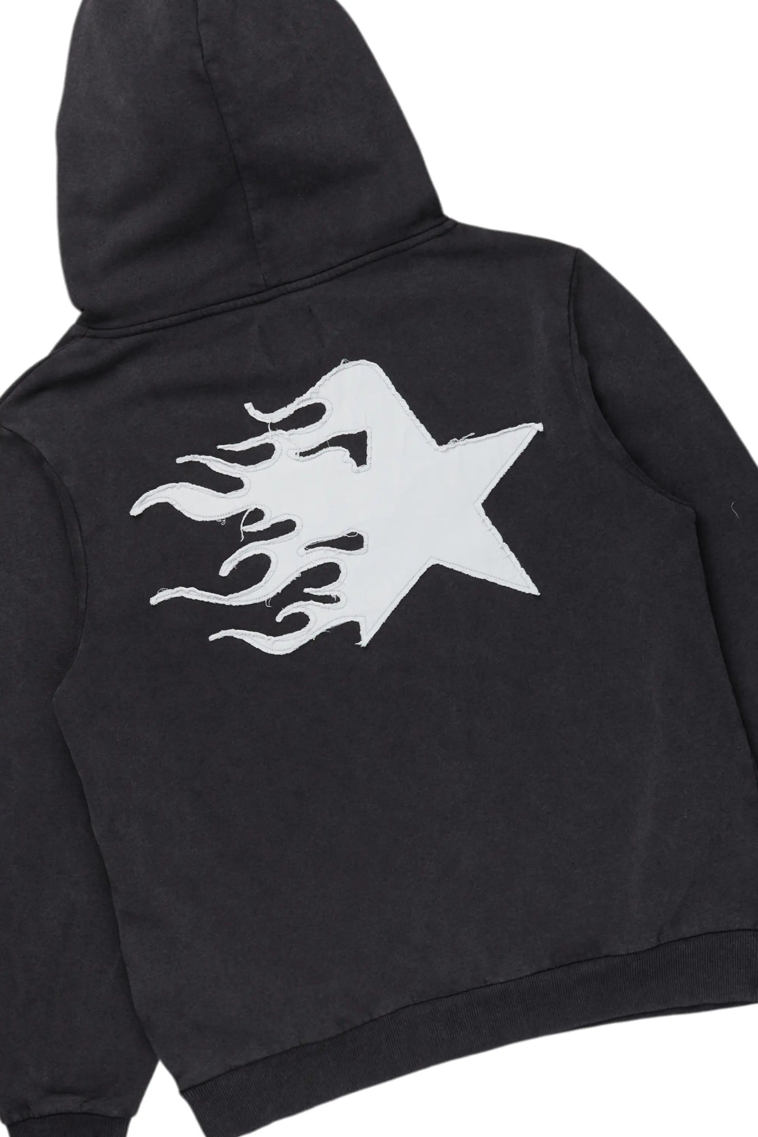 Pluton Black Patchwork Stacked Track Set