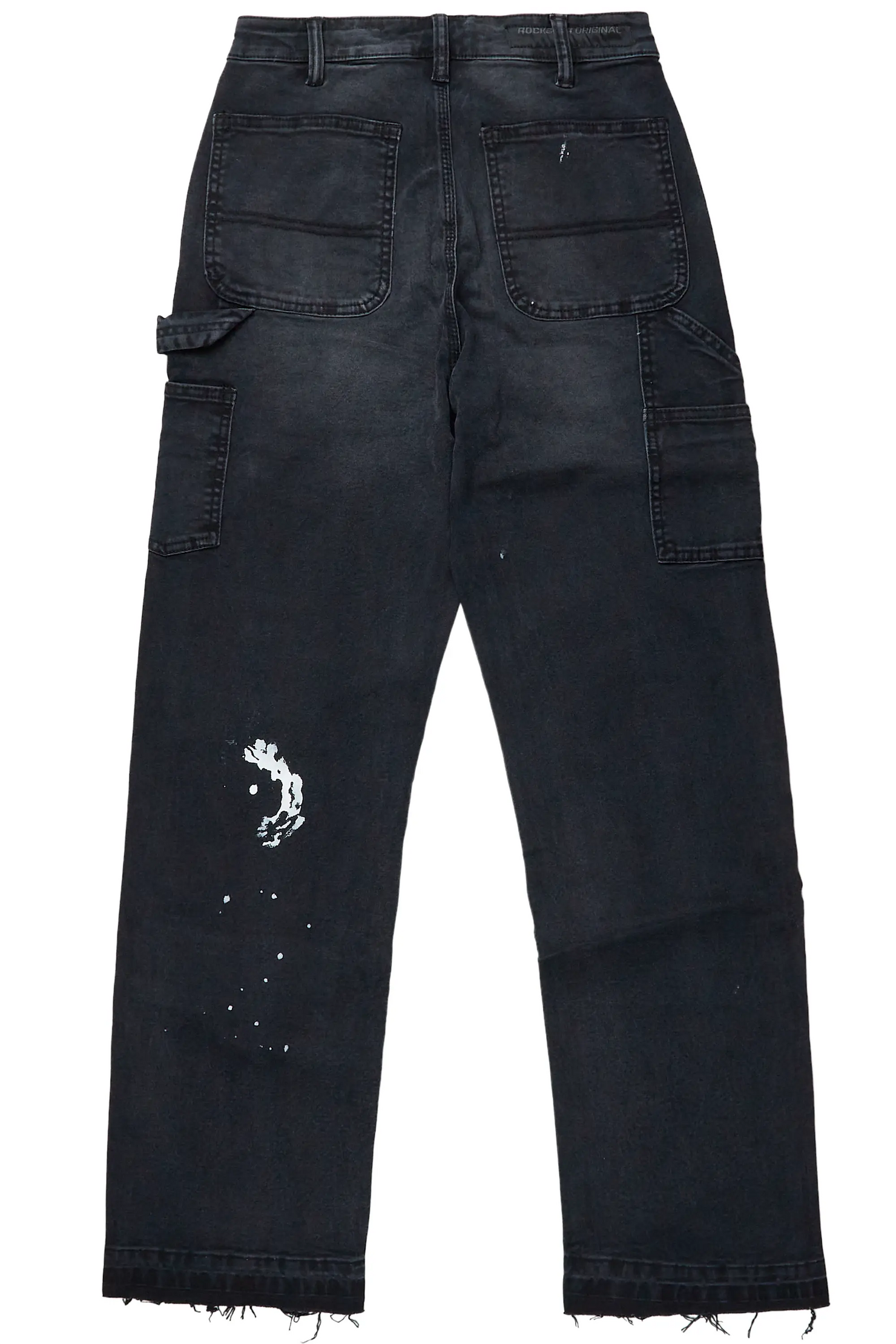 Zoticus Black Baggy Fit Jean