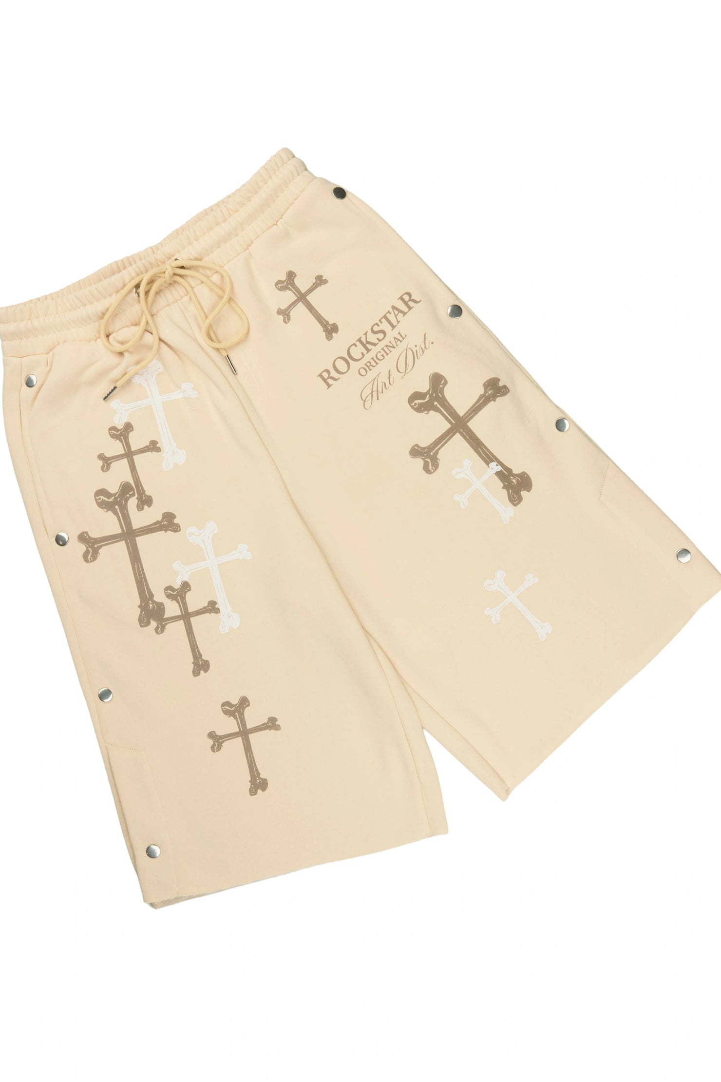 Roddy Beige T-Shirt/ Short Set