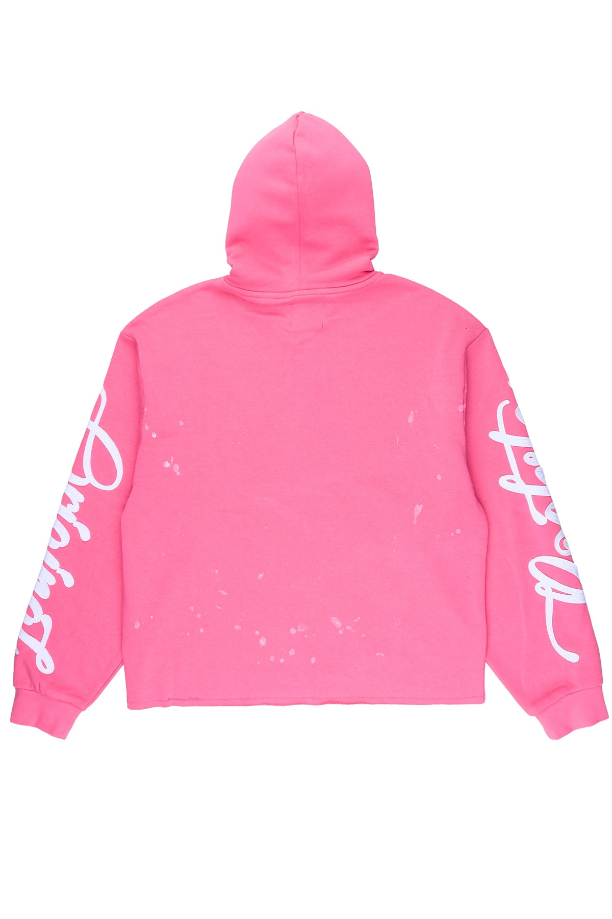 Girls Hanifa Pink Zip Up Hoodie