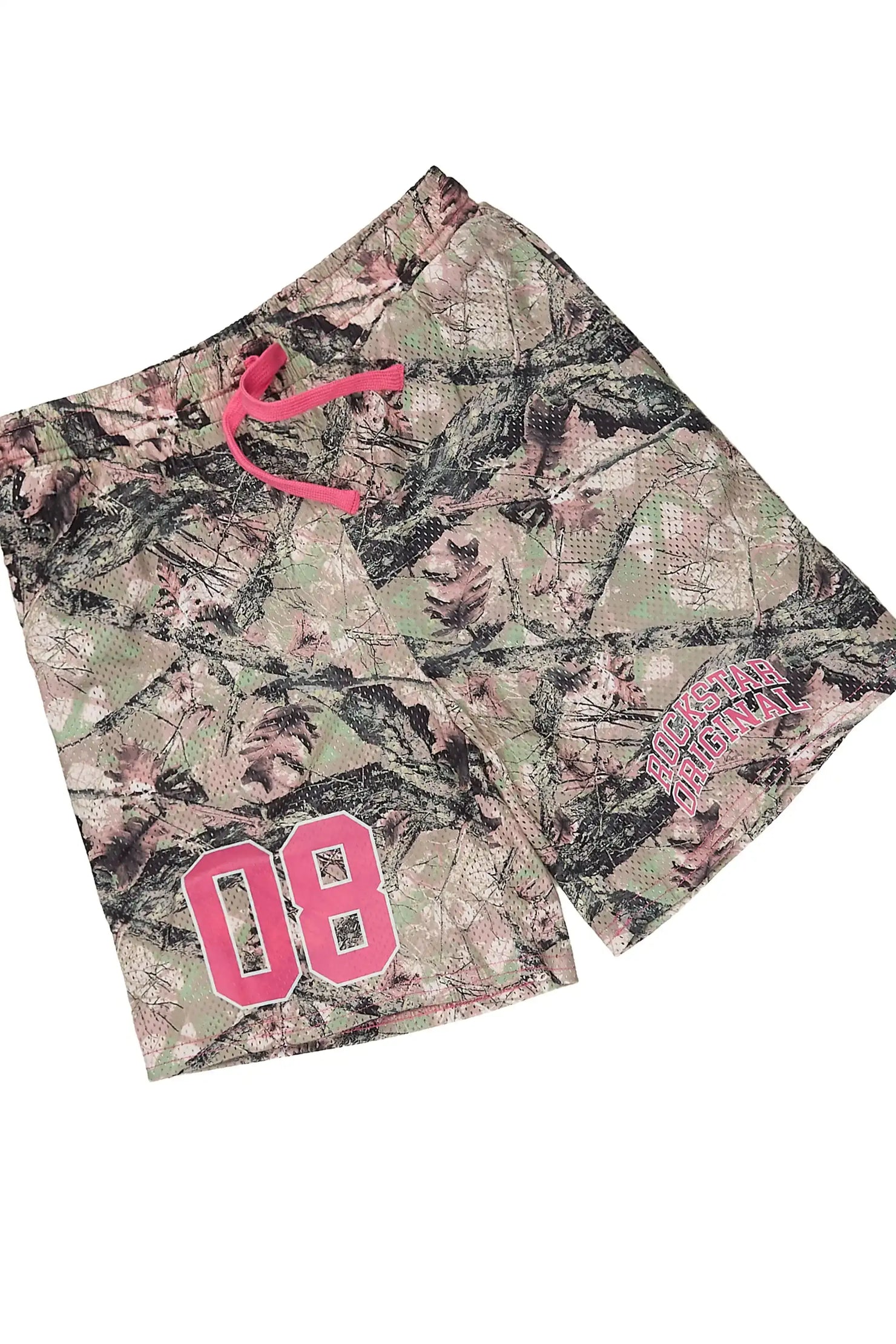 Girls Nikya Pink T-Shirt Short Set