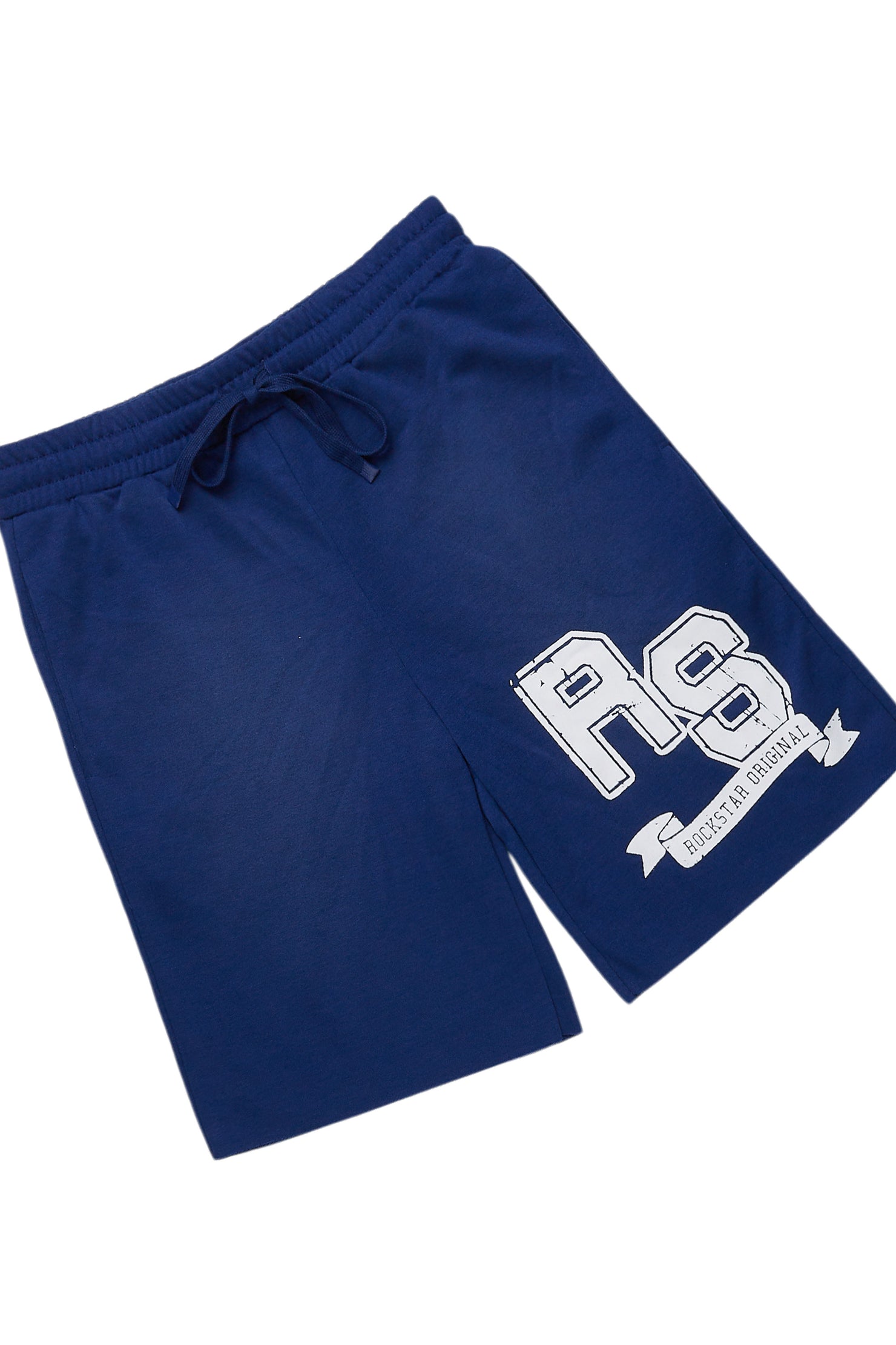 Tenita White/Blue T-Shirt Short Set
