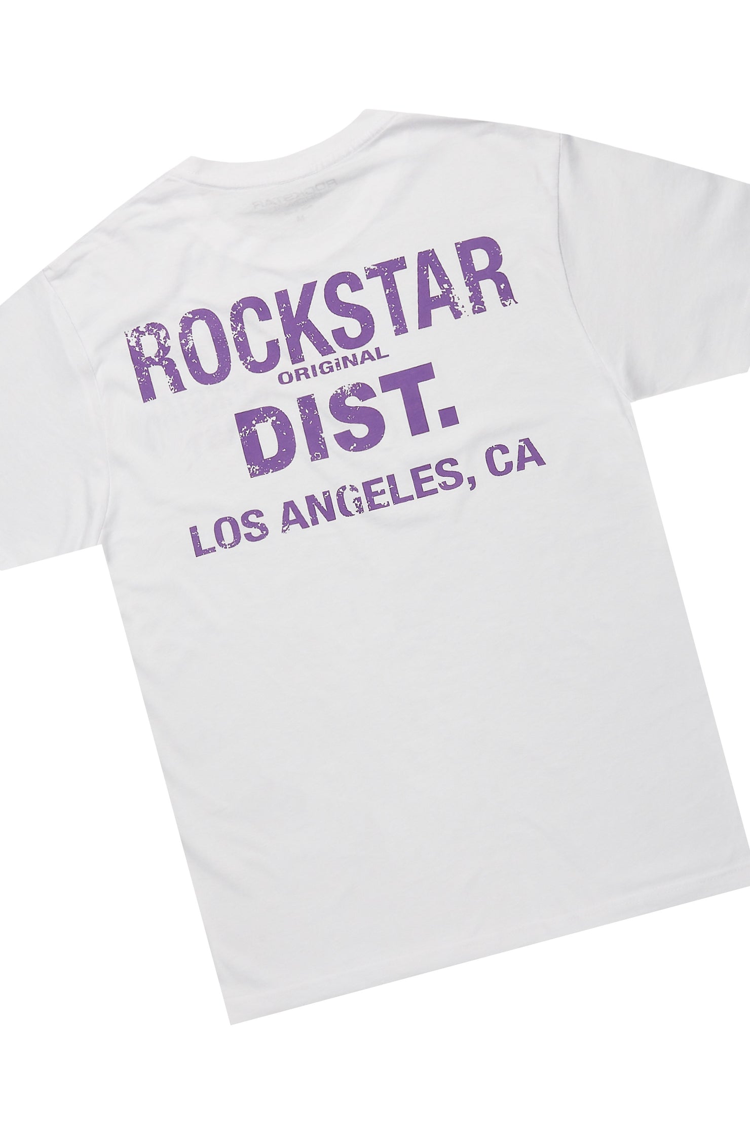 Dalasia White/Purple T-Shirt Trackset