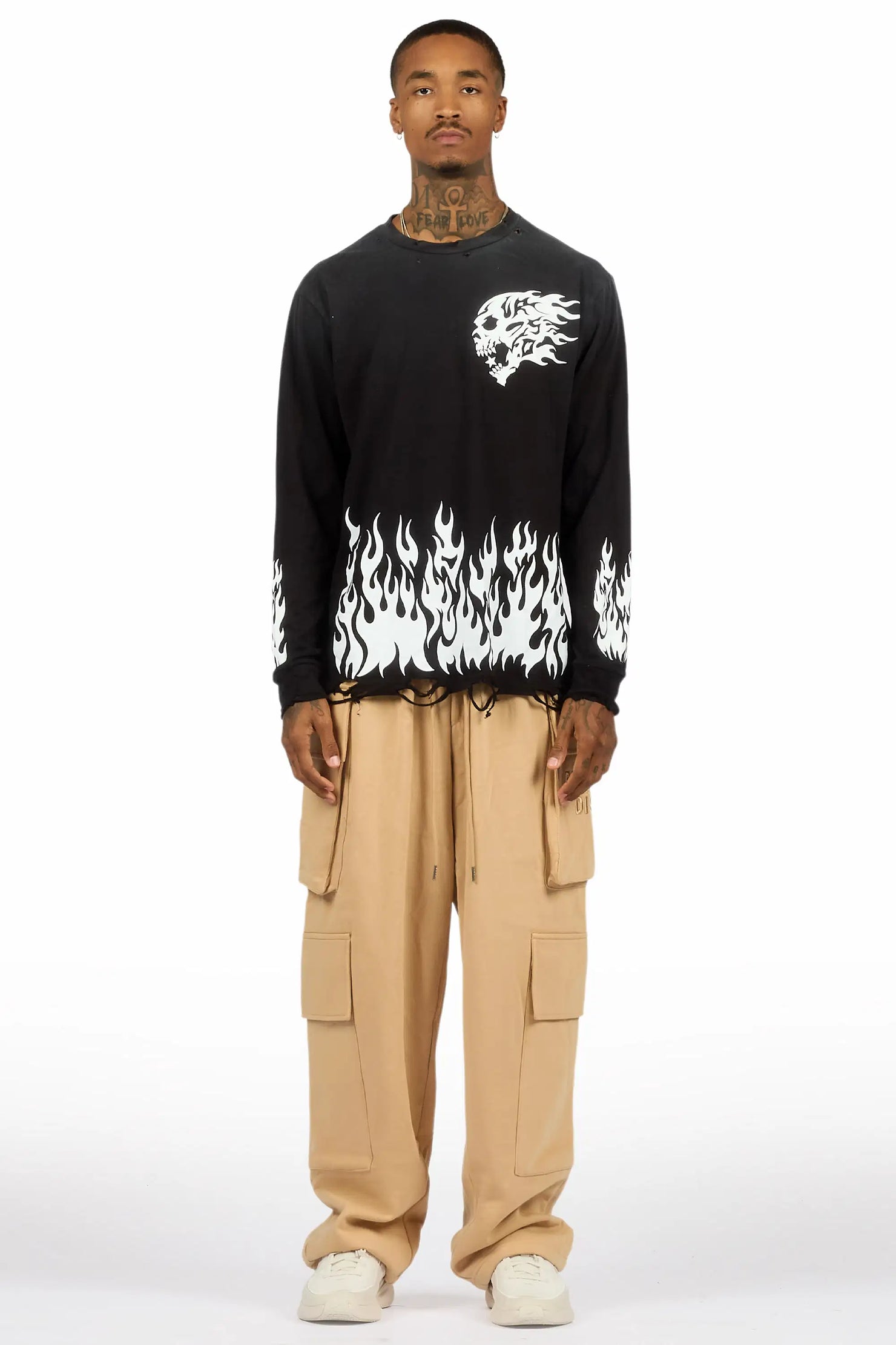 Default Vintage Sand Baggy Pant