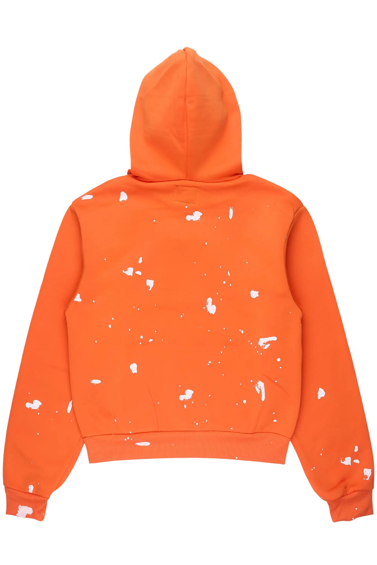Nylia Orange Oversized Hoodie