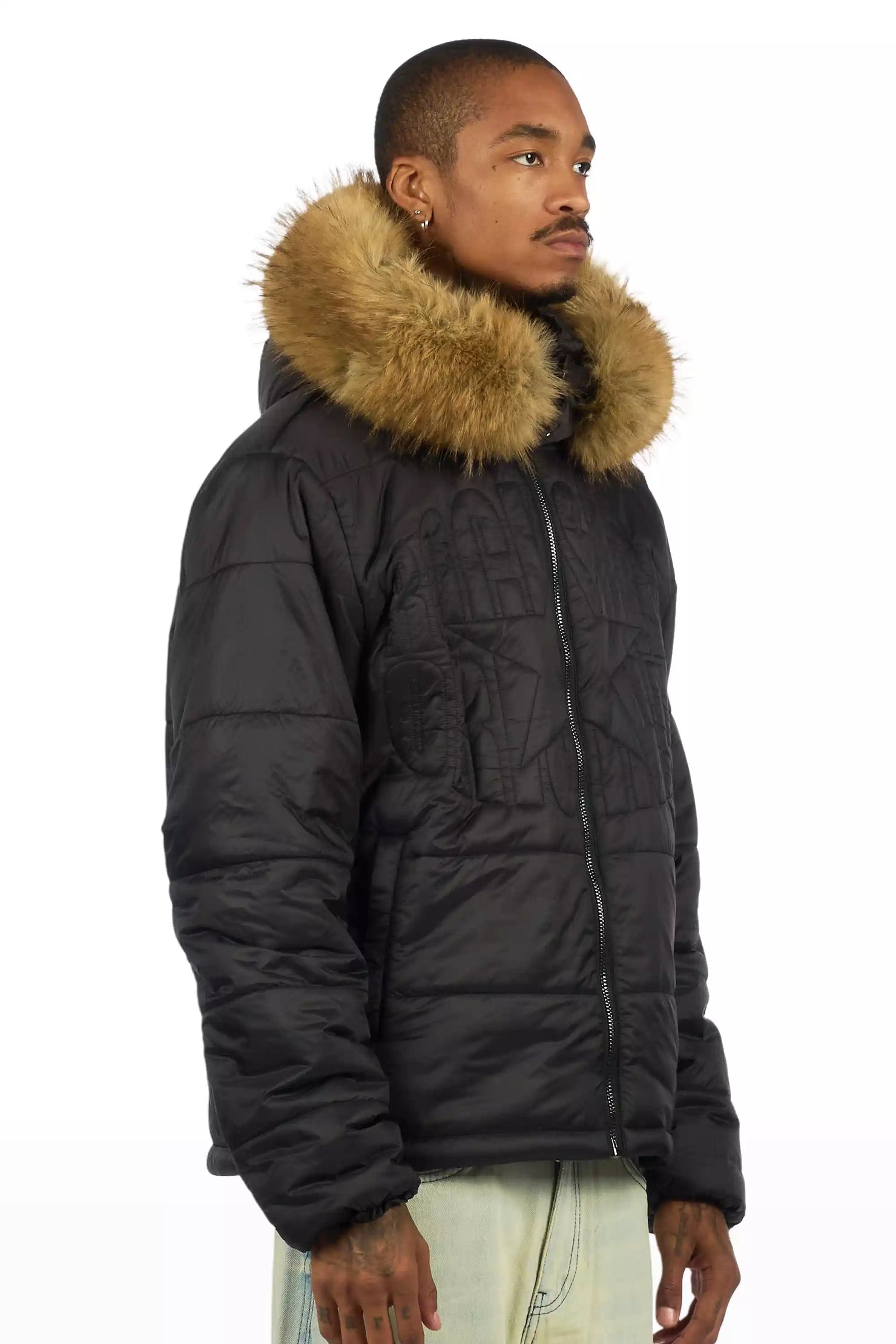Chillwave Black Puffer Jacket