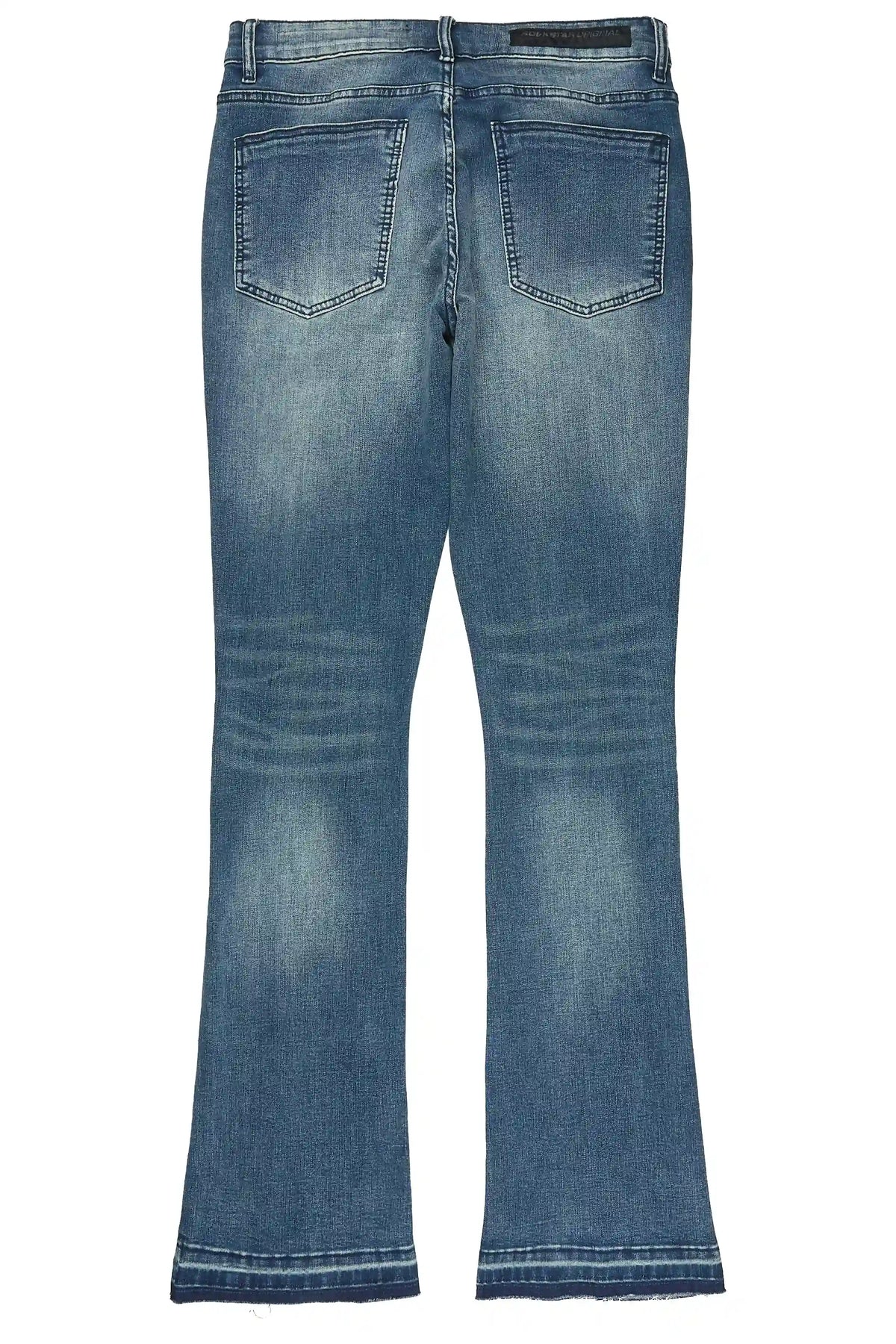 Katyo Dark Blue Stacked Jean