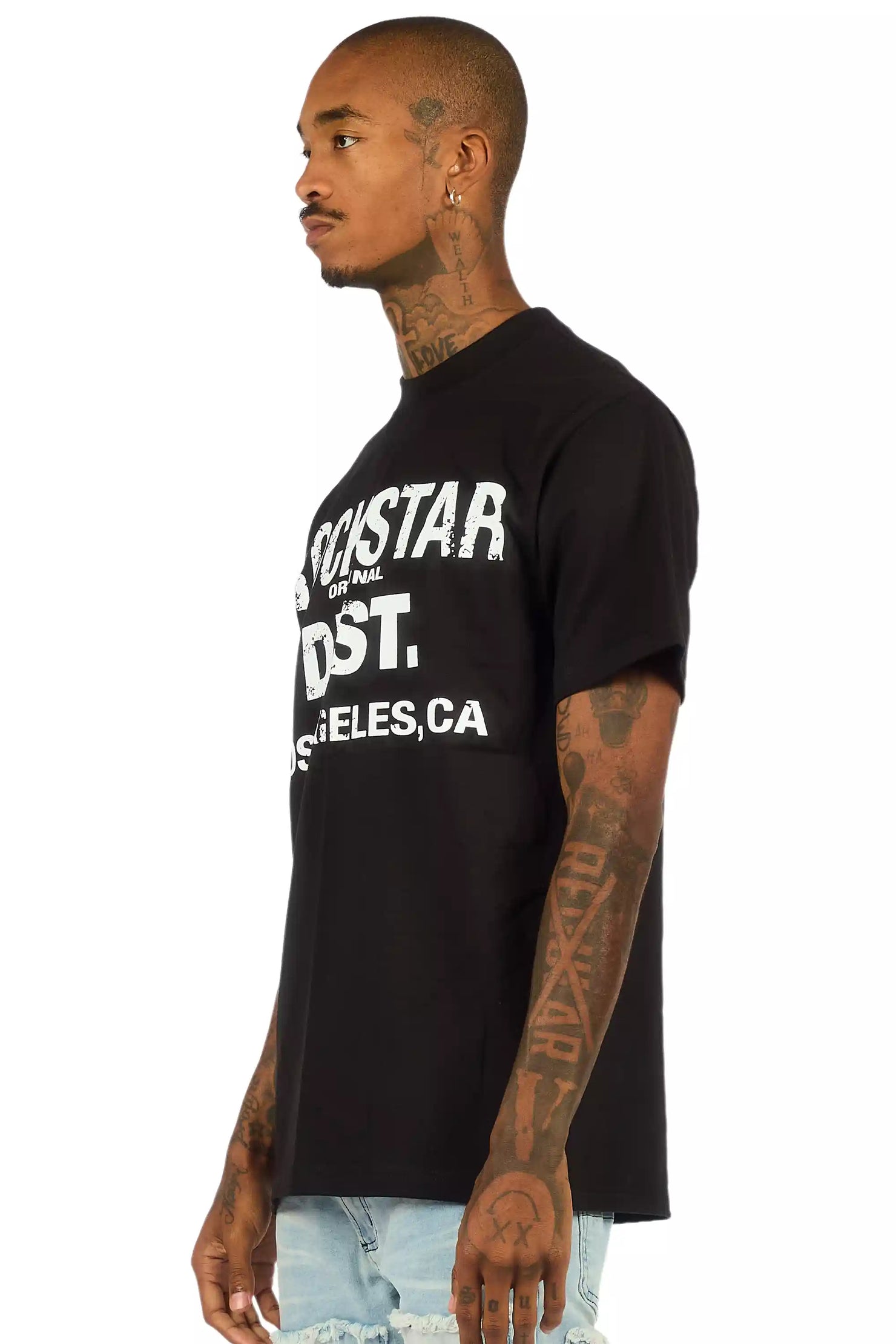 Nelly Black/White Oversized Graphic T-Shirt