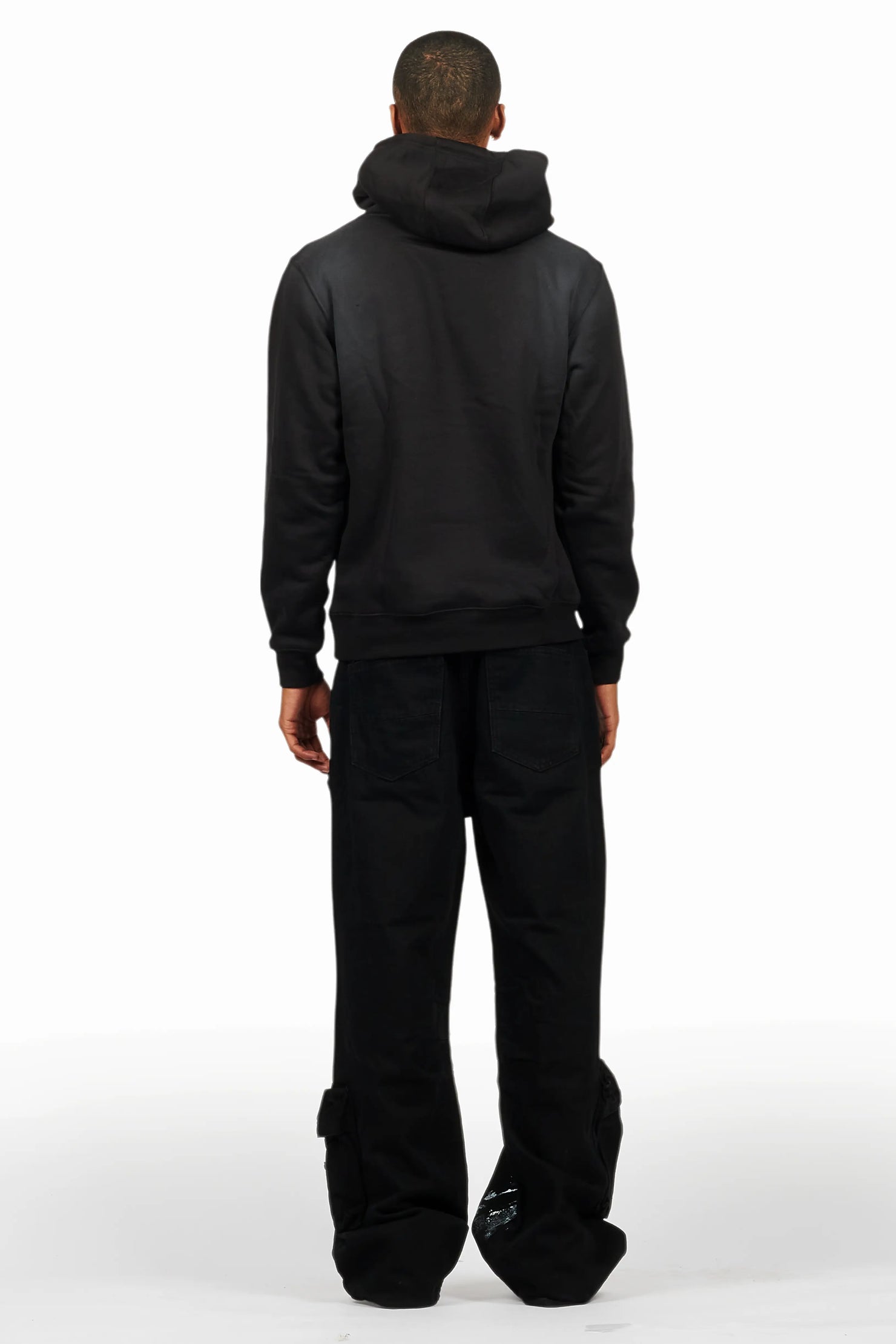 Schmear Black/White Hoodie/Baggy Fit Jean Bundle