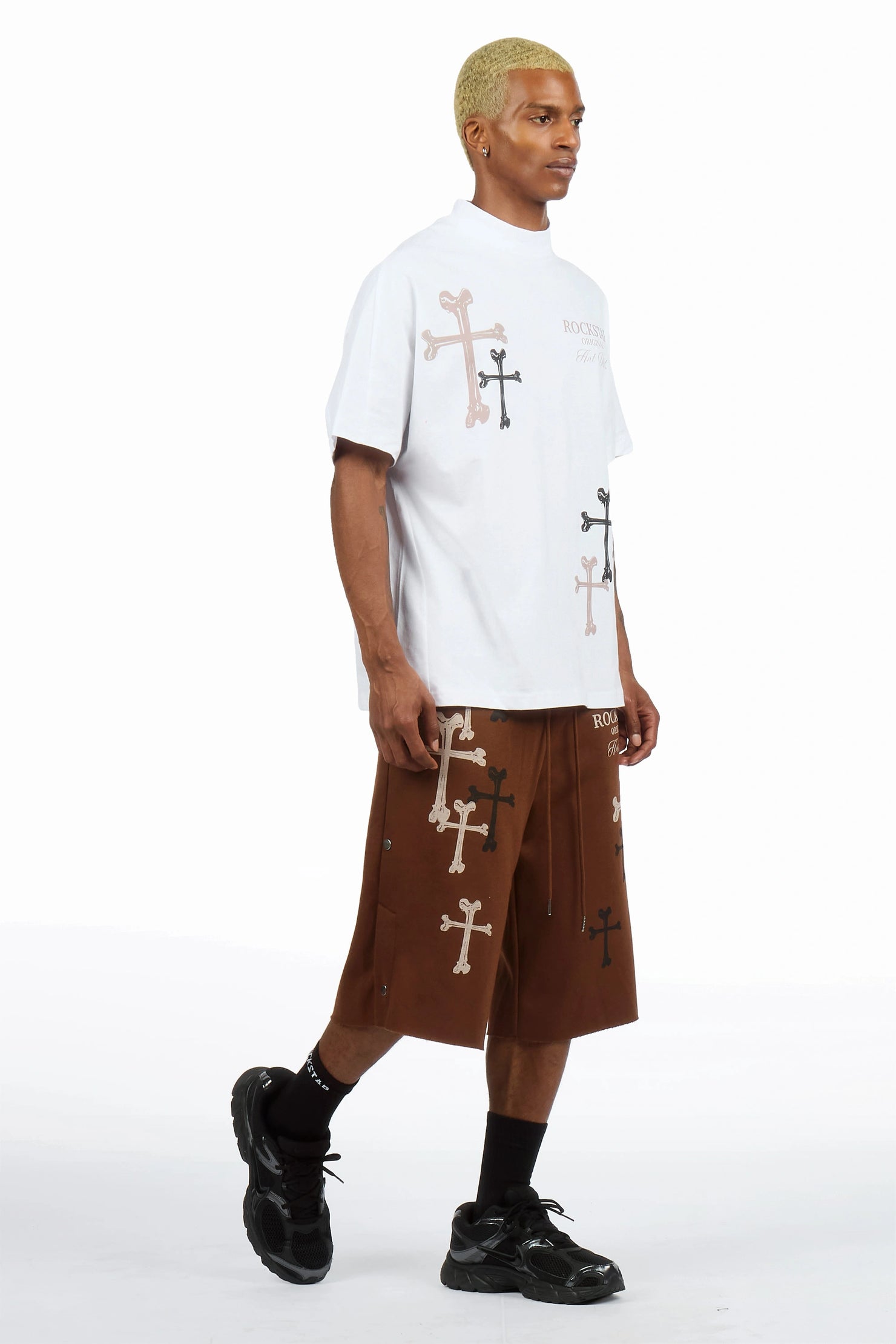 Roddy Brown T-Shirt/ Short Set