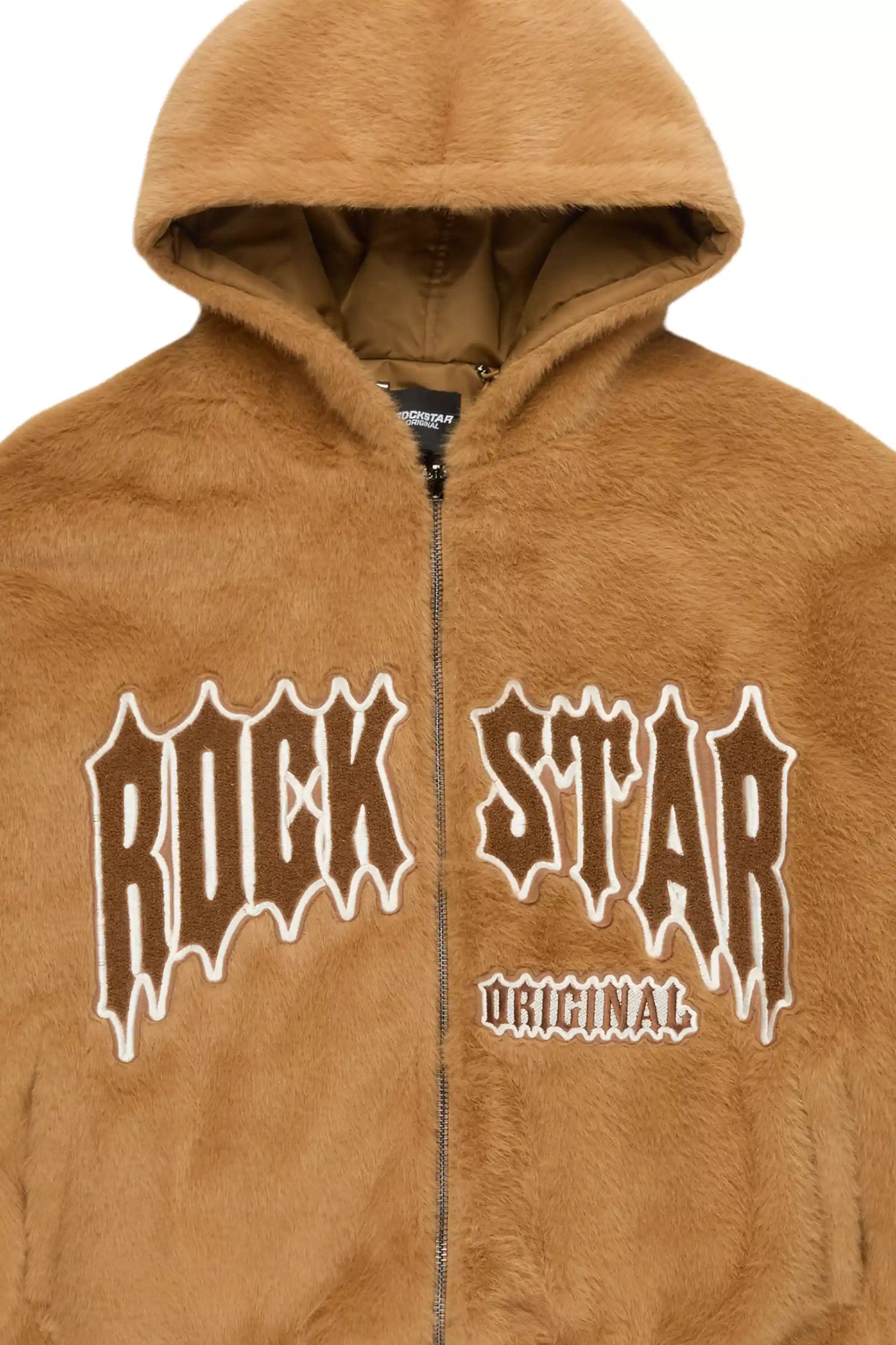 Iceevil Brown Fur Jacket
