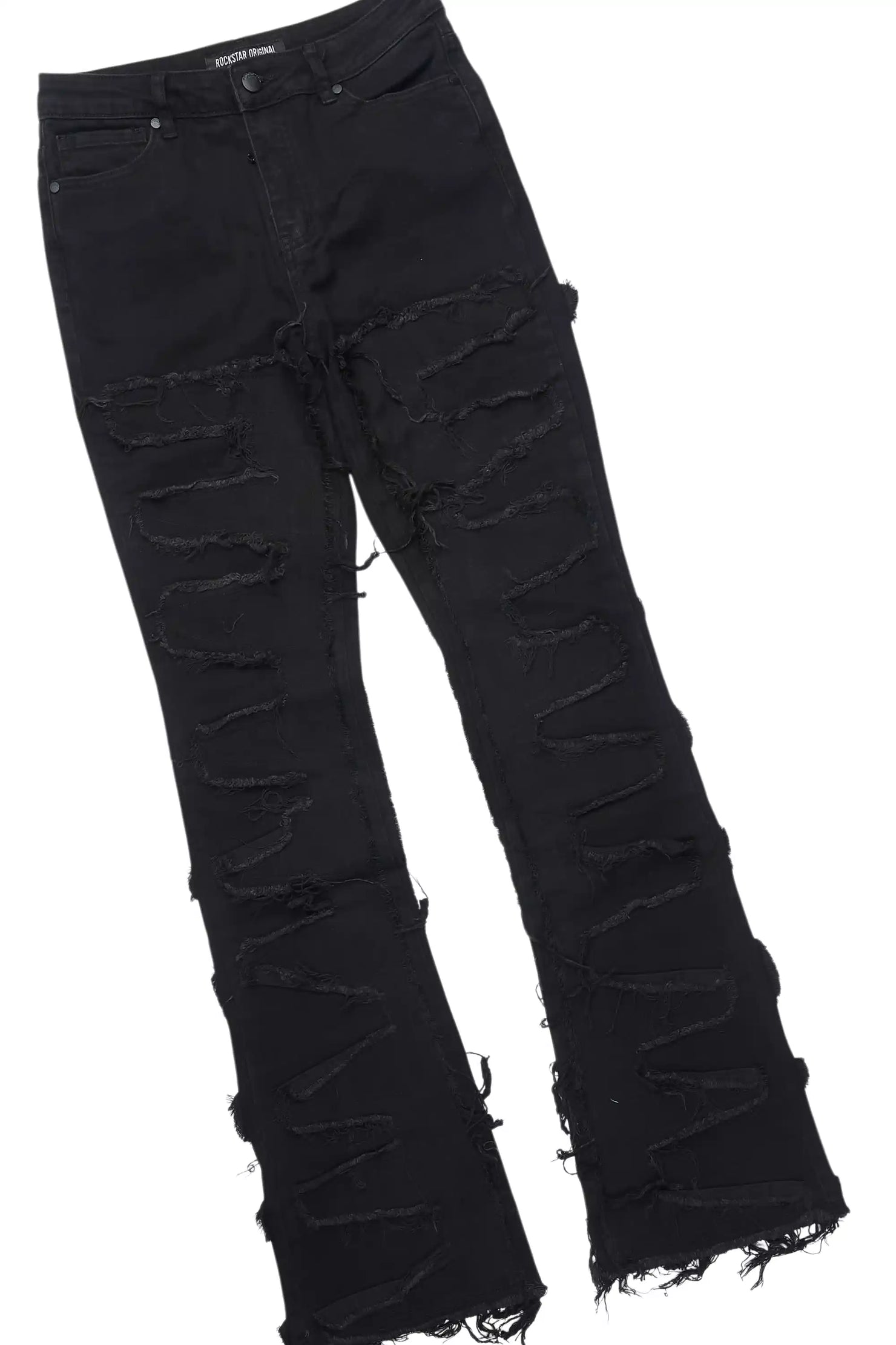 Tiffiany Black Tee & Zariyah Black Jean Set