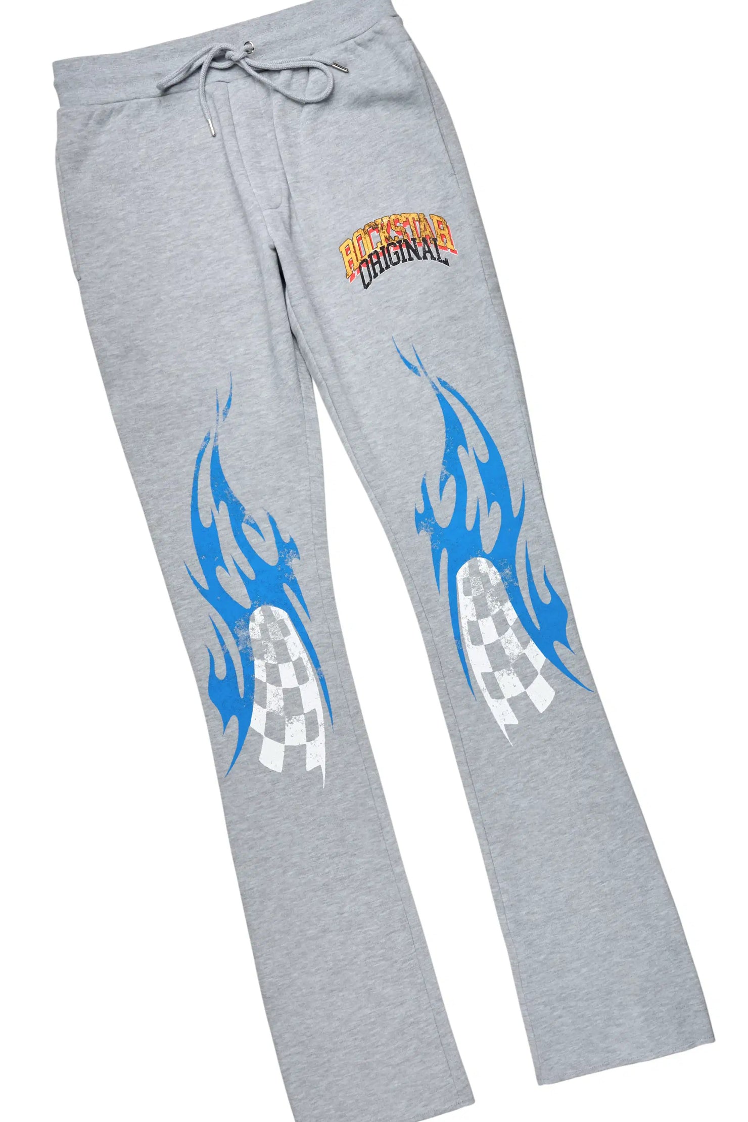 Boys Colorful Grey/Multi Stacked Track Set