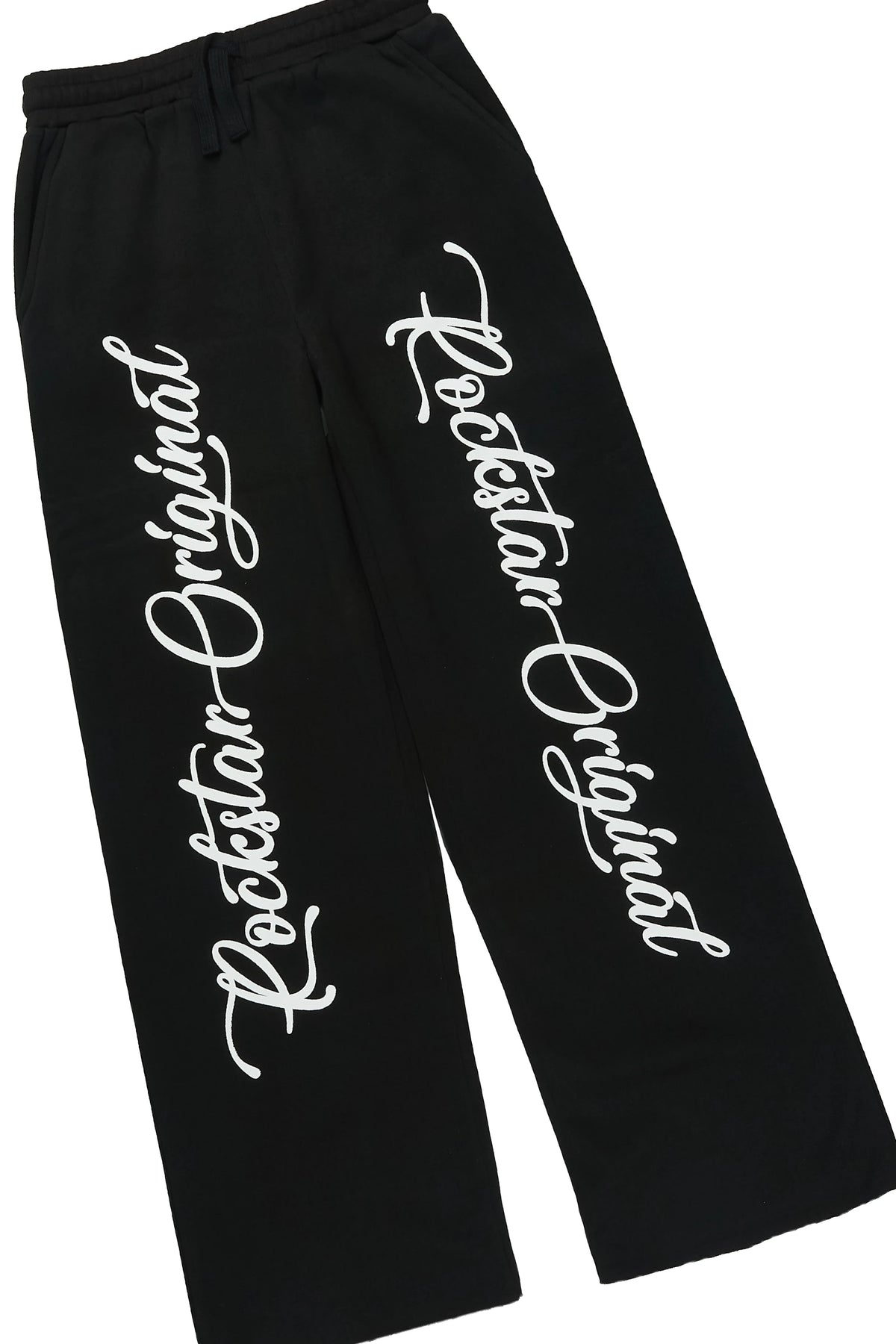 Boys Hanif Black/White Zip Up Hoodie Relaxed Pant Track Set
