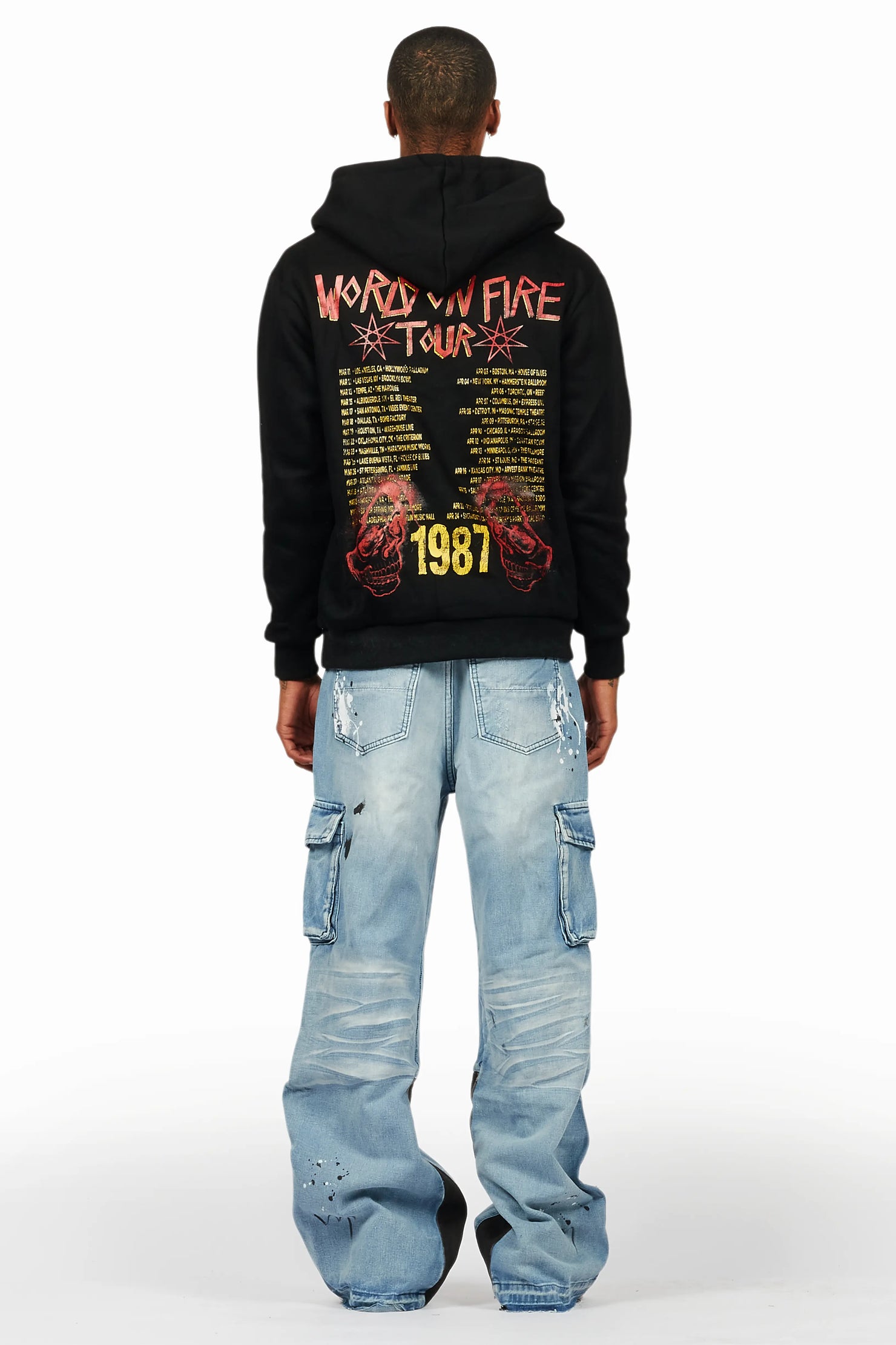 Barrett Black/Blue Hoodie/Baggy Fit Jean Bundle