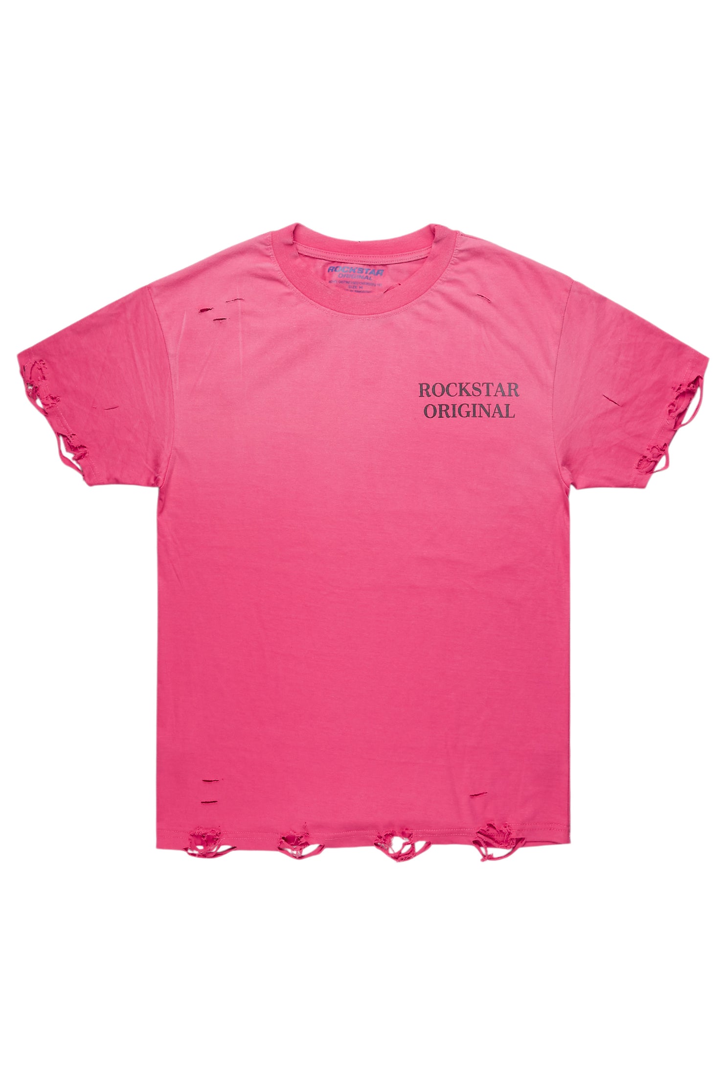 Drako Fuchsia Oversized Graphic T-Shirt